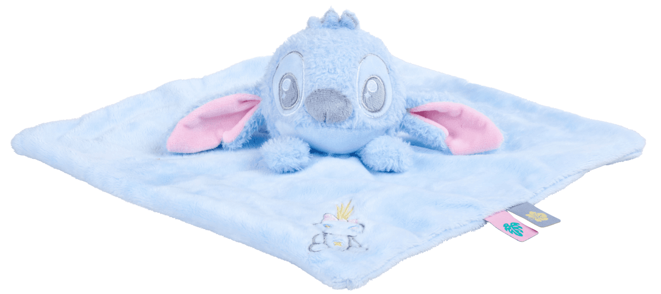 Disney Stitch Kopf m. Schmusetuch 