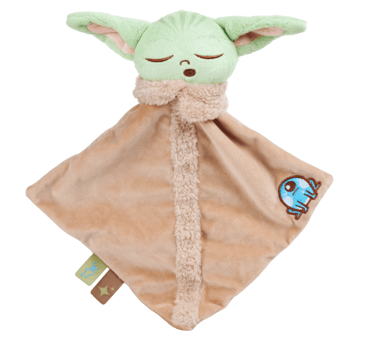 Star Wars Grogu Kopf m. Schmusetuch