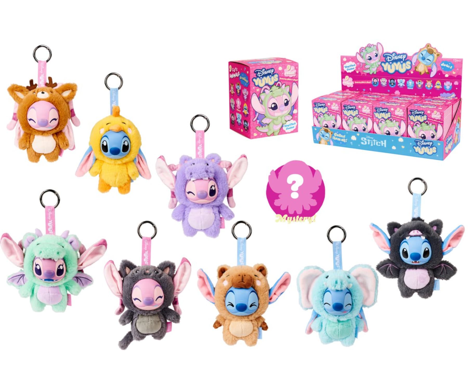 Simba Disney YUYUS Stitch & Angel, Wave 3, 1 Stück, sortiert
