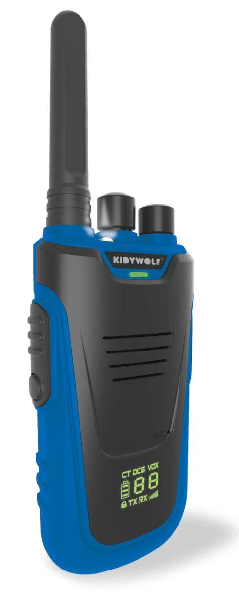 Produktbild Walkie-Talkies mit Taschenlampe blau/rot 4 von 4