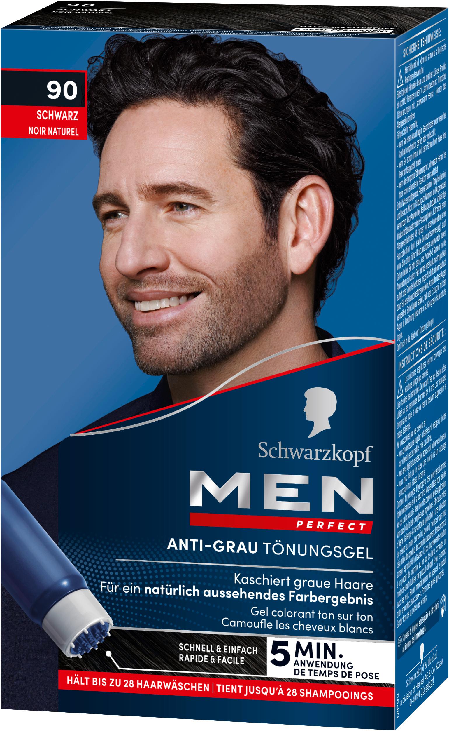 Produktbild Schwarzkopf MEN PERFECT Anti-Grau Tönungs-Gel 3 von 4