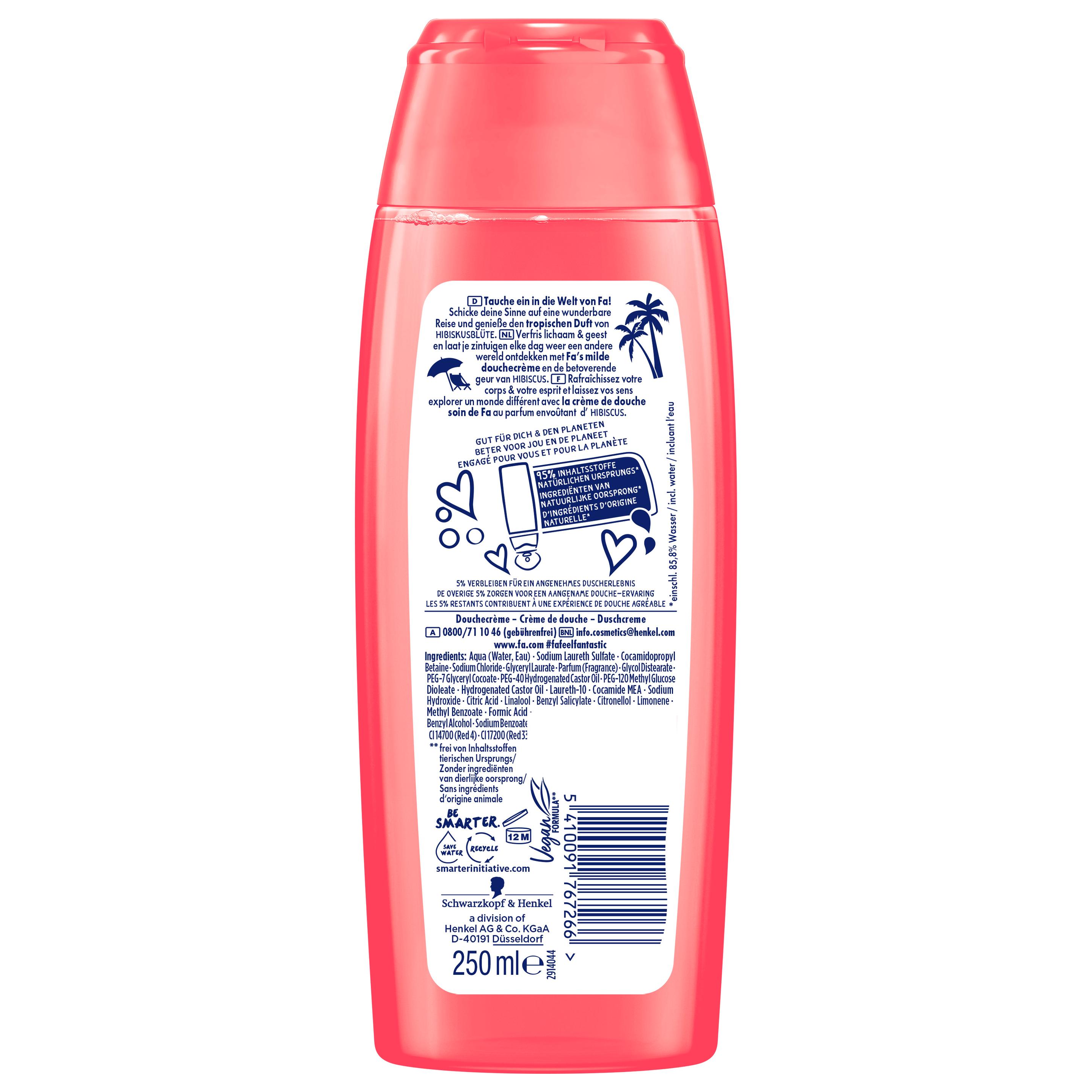 Produktbild FA Pflegende Duschcreme Paradise Moments 250ml 2 von 2