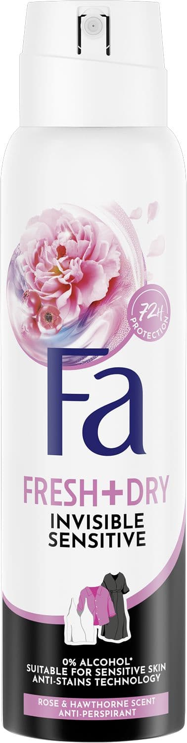 FA Deospray Fresh + Dry Invisible Sensitive