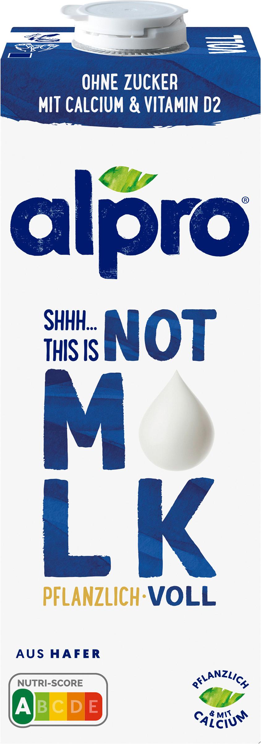 Alpro NOT MILK Haferdrink 3,5% Fett