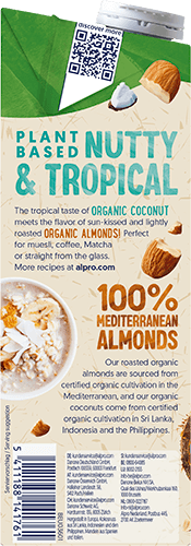 Produktbild Alpro Bio Kokos Mandeldrink 4 von 4