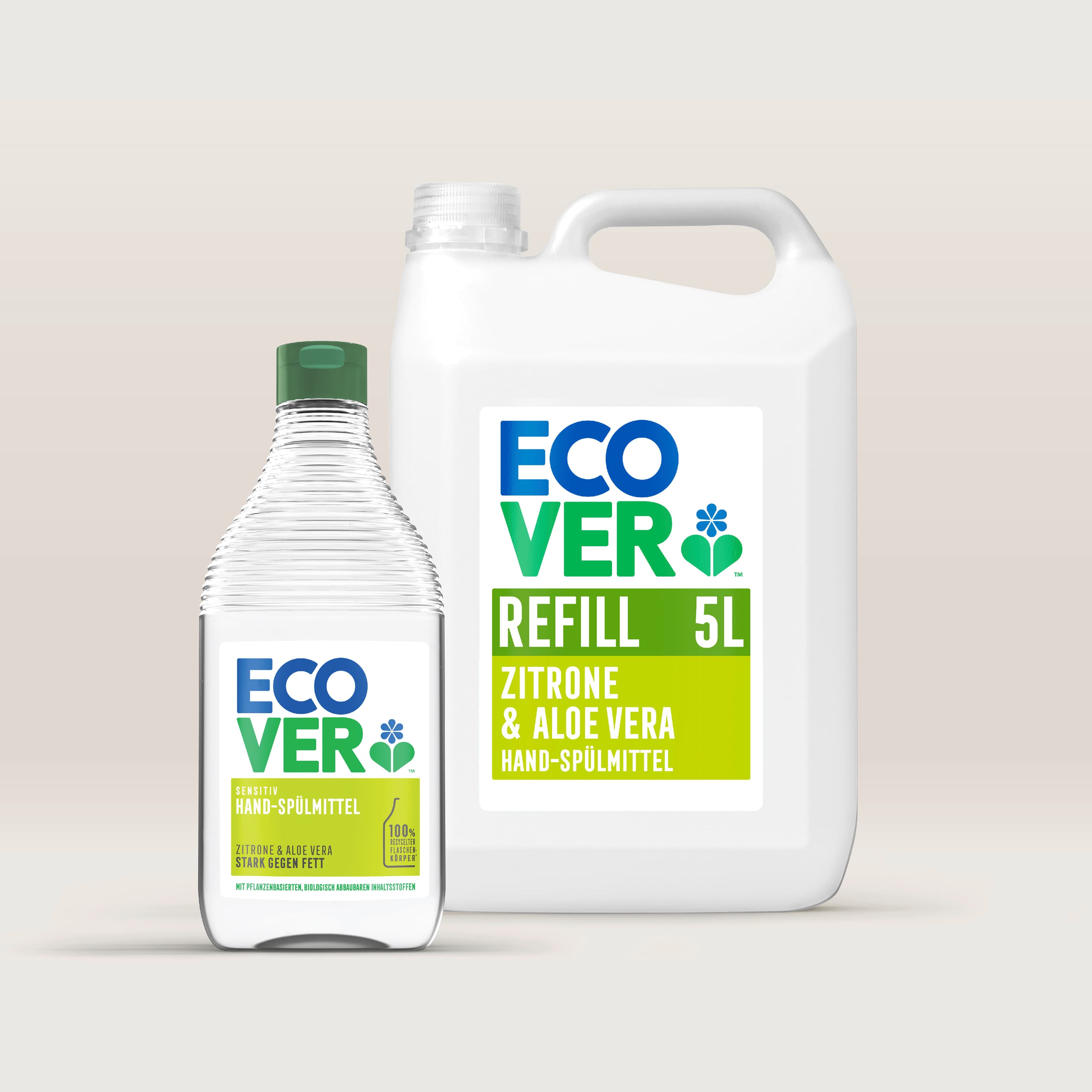 Produktbild Ecover Spülmittel Hand Zitrone & Aloe Vera 4 von 5