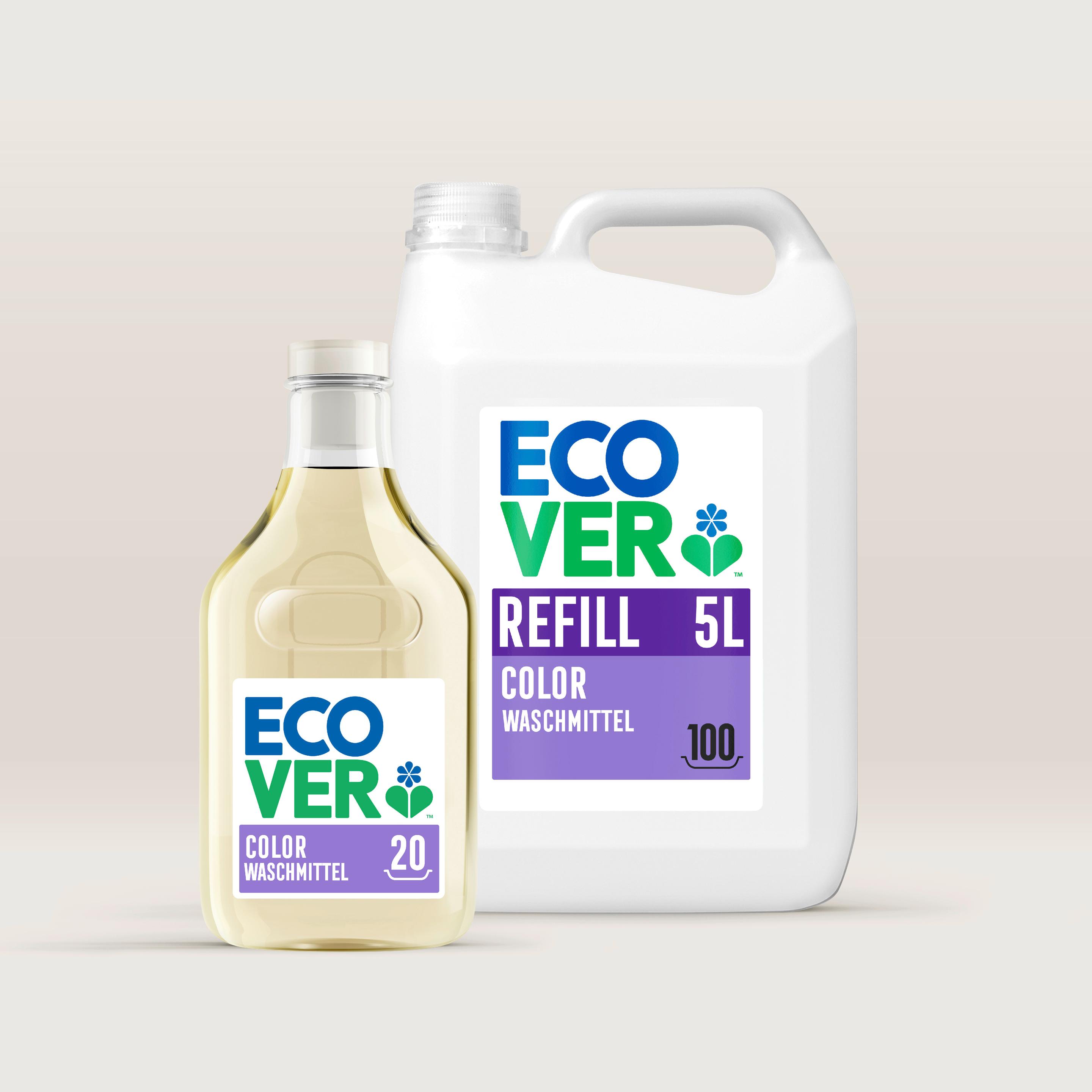 Produktbild Ecover Colorwaschmittel Apfelblüte&Freesie Nachfüllung 3 von 6