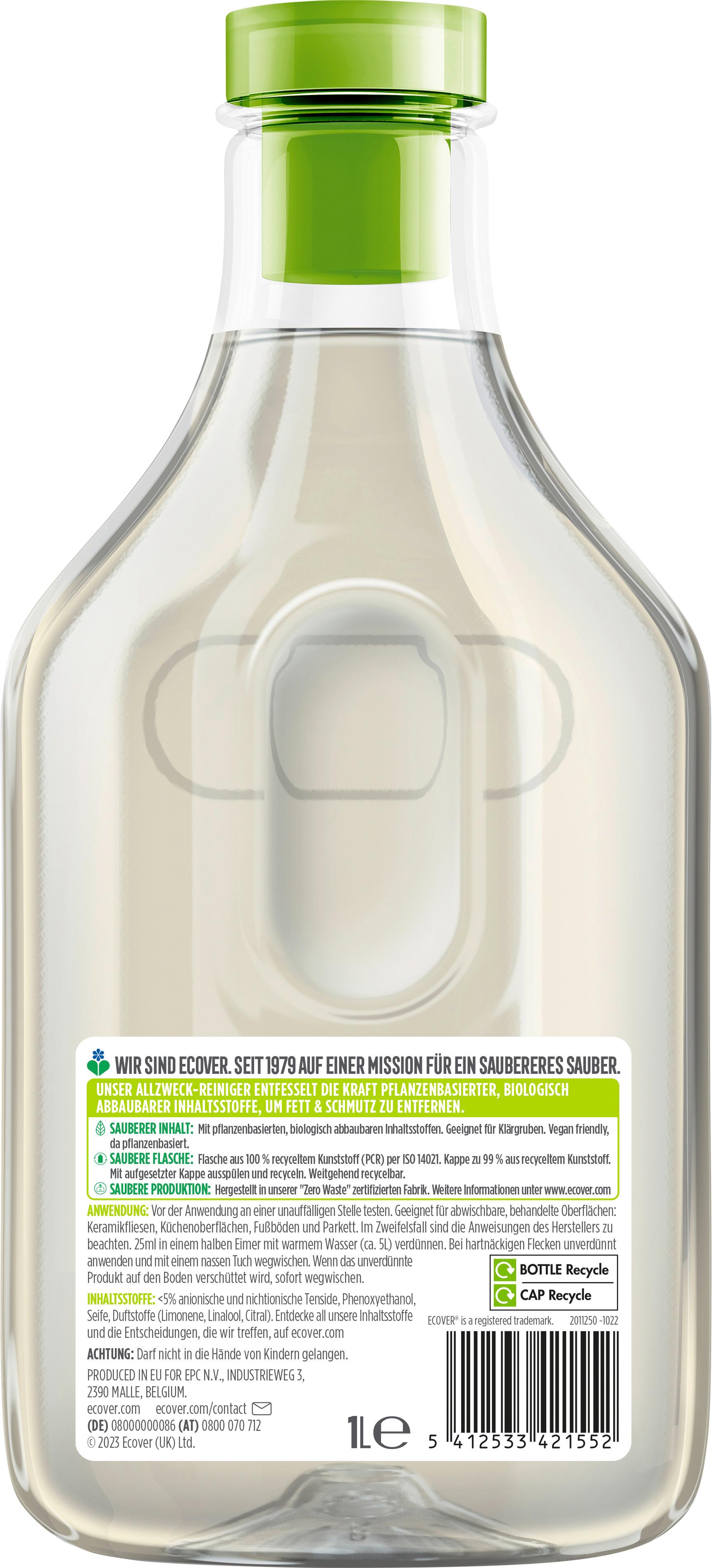 Produktbild Ecover Reiniger Allzweck Zitronengras&Ingwer 2 von 3