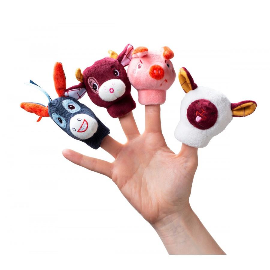 Lilliputiens Bauernhof-Fingerpuppen 83304