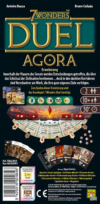 Produktbild Repos Production - 7 Wonders Duel - Agora • Erweiterung DE 3 von 3