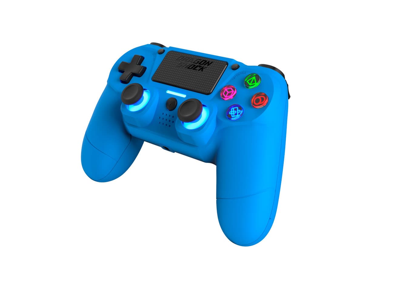 Produktbild Mizar Wireless Controller für PS4 Blau 6 von 7