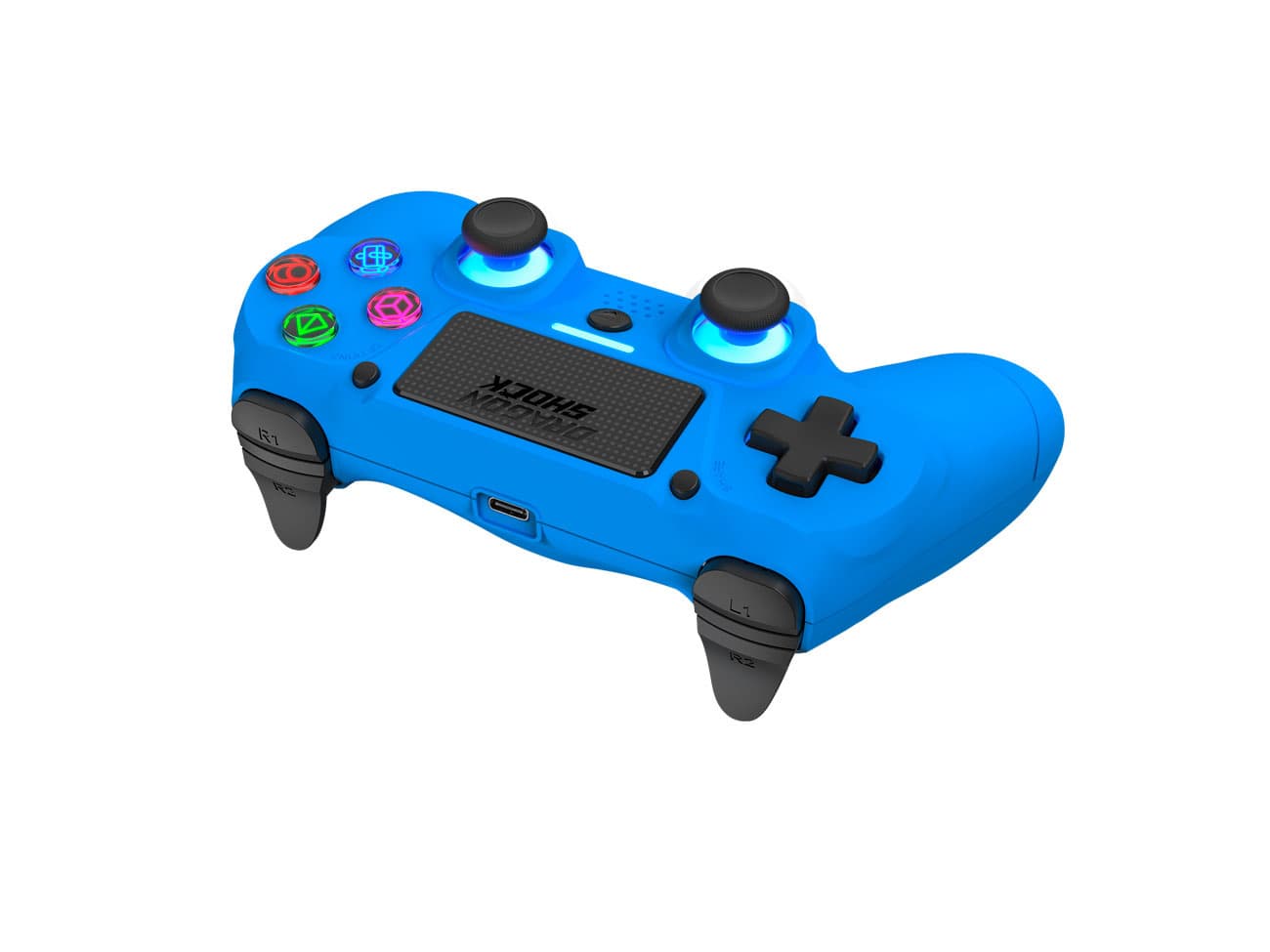 Produktbild Mizar Wireless Controller für PS4 Blau 5 von 7