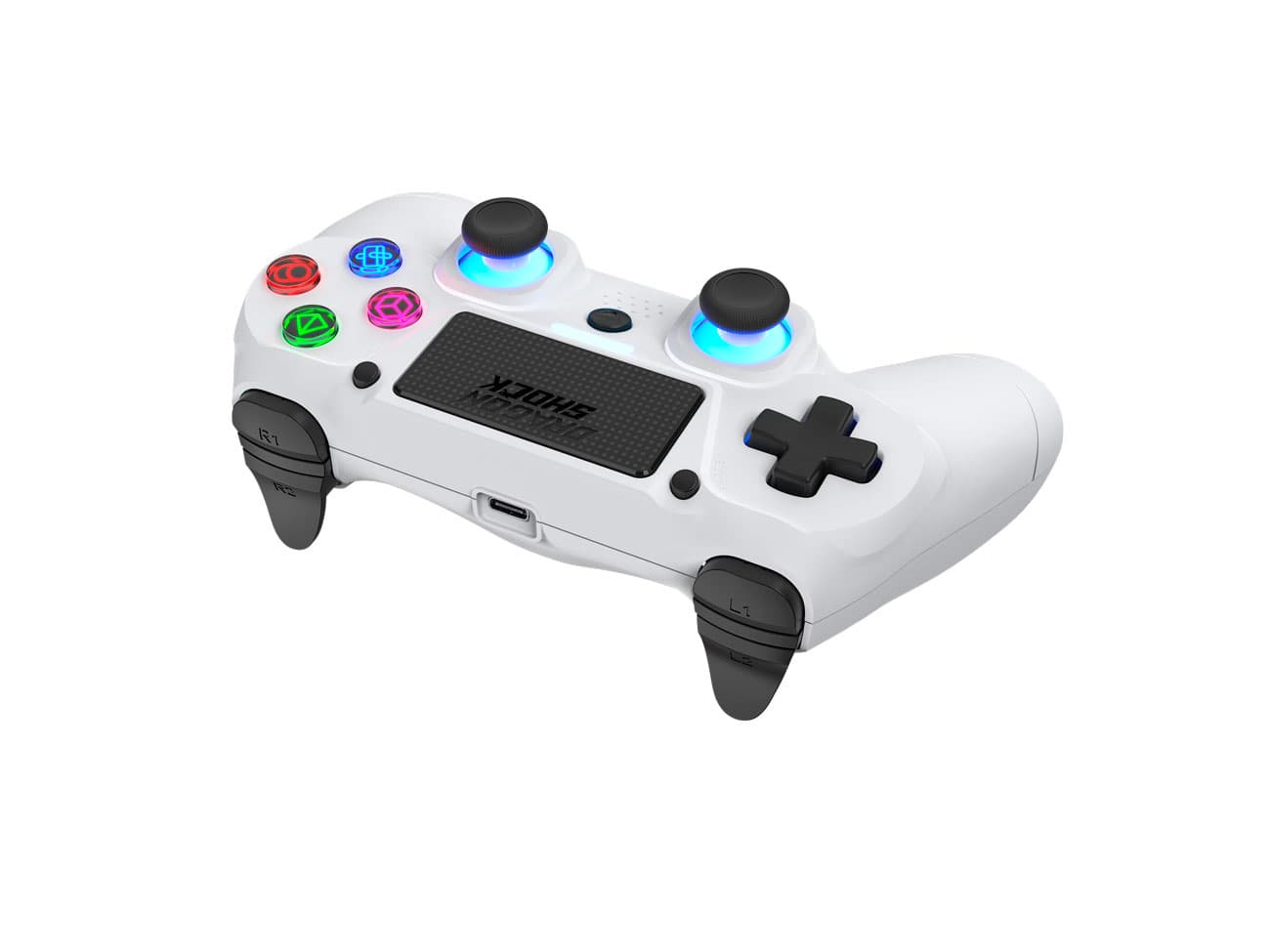 Produktbild Mizar Wireless Controller für PS4 Weiß 5 von 7