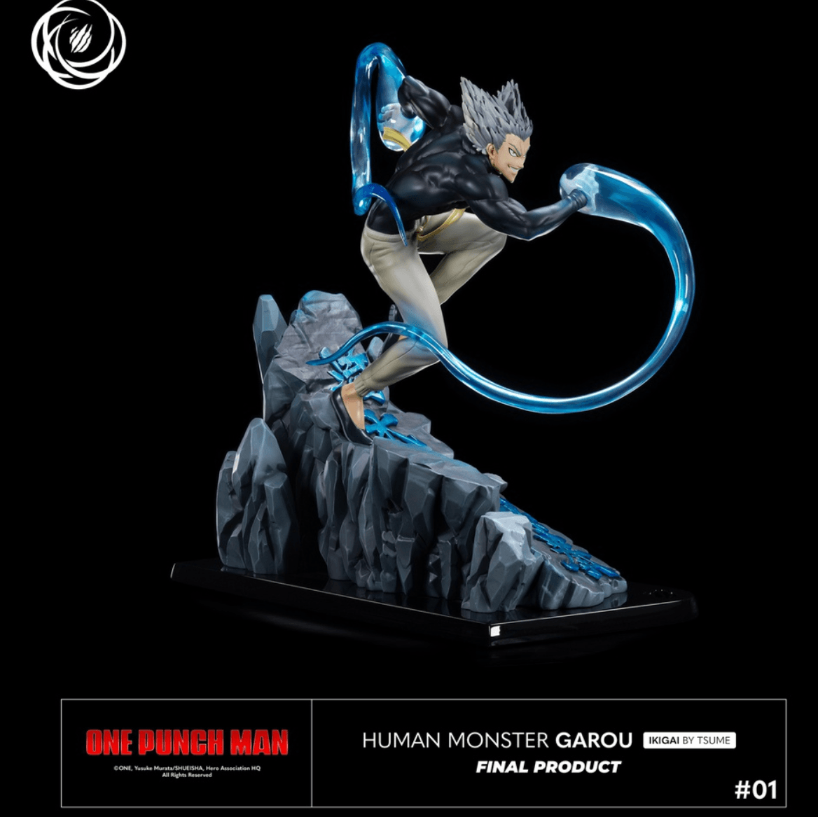 Produktbild ONE PUNCH MAN - Human Monster Garou - Resin Ikigai Statue, 41cm 15 von 15