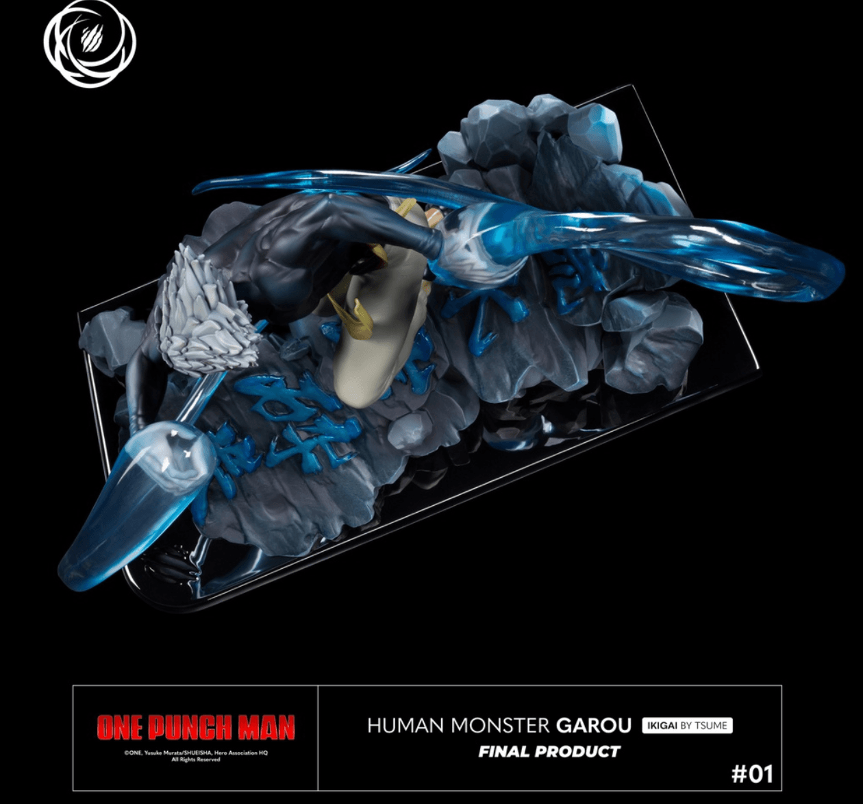 Produktbild ONE PUNCH MAN - Human Monster Garou - Resin Ikigai Statue, 41cm 11 von 15