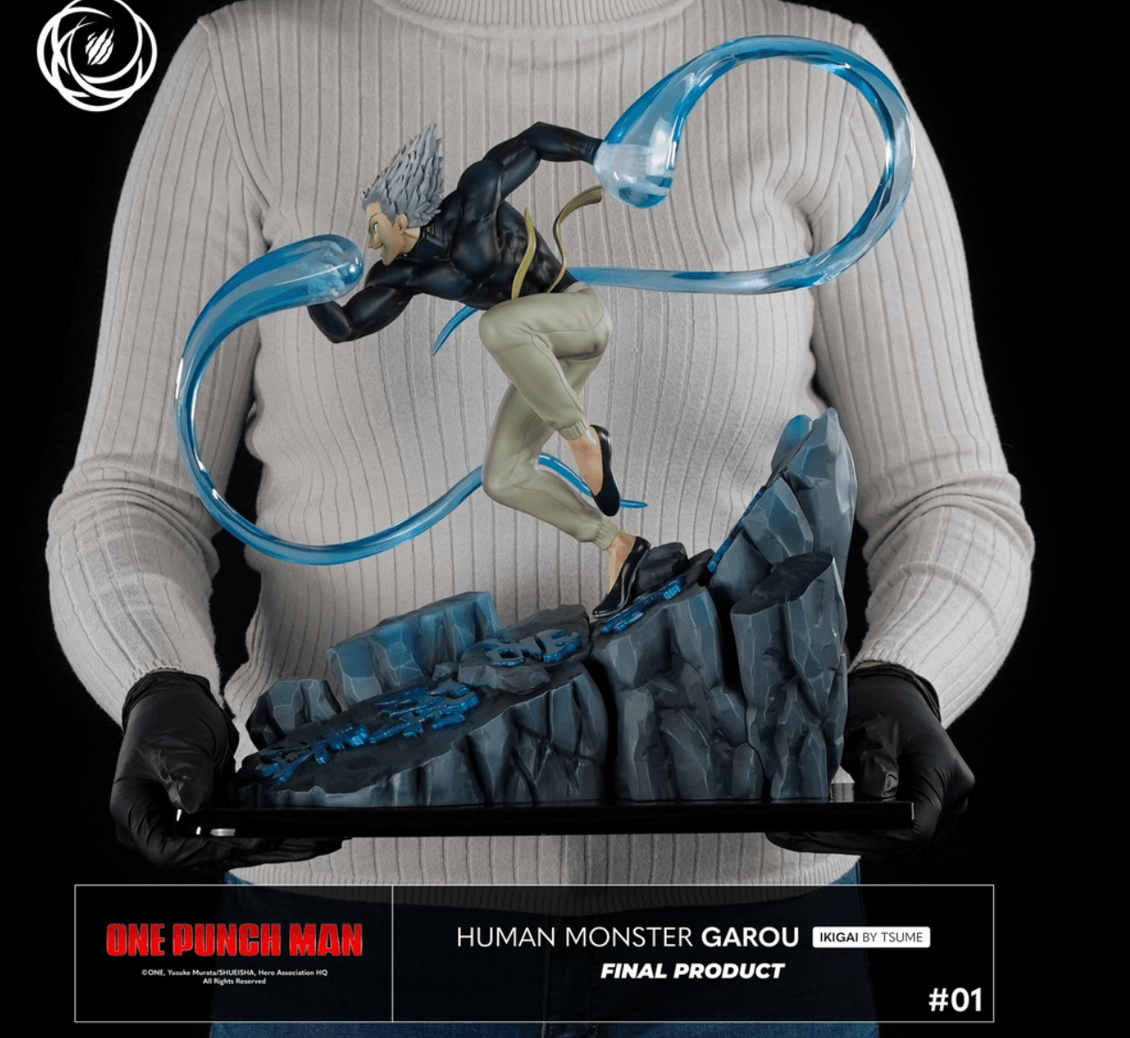 Produktbild ONE PUNCH MAN - Human Monster Garou - Resin Ikigai Statue, 41cm 10 von 15