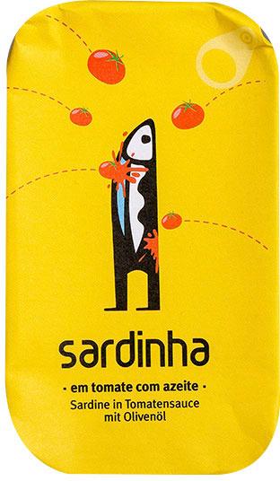 sardinha Sardinen in Tomatensauce mit Olivenöl