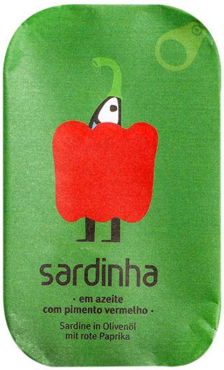 sardinha Sardine mit Paprika