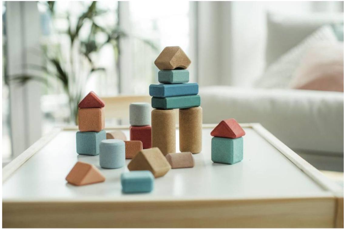 Produktbild Korko Small Architects, 20 Korkbausteine 2 von 5