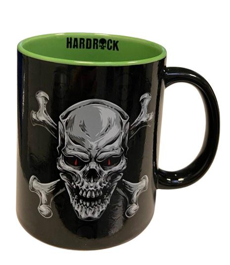 BC HARDROCK Tasse mit Totenkopfmotiv Knochen