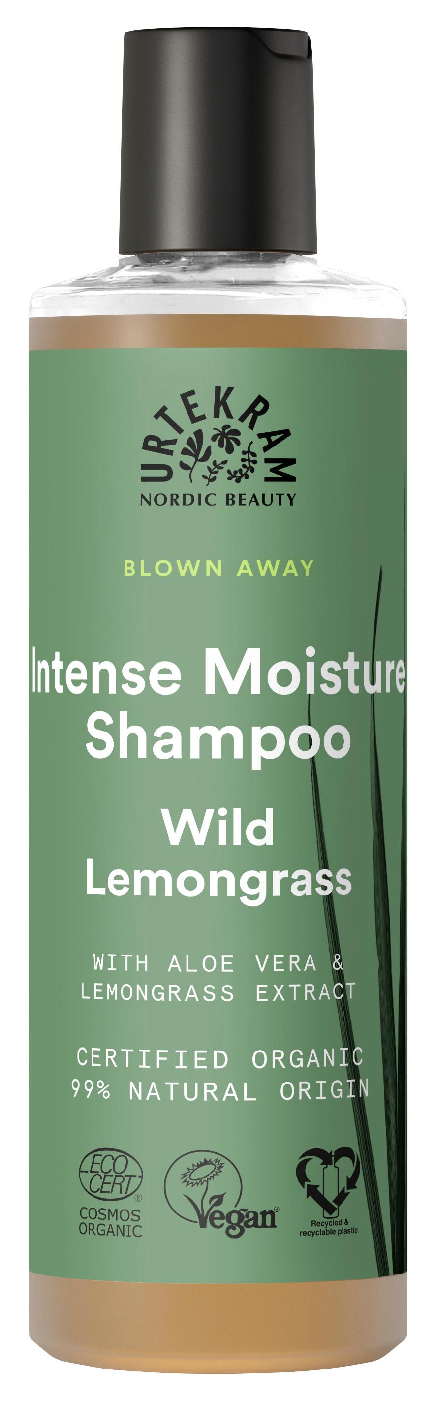 URTEKRAM Blown Away Intense Moisture Shampoo Wild Lemongrass