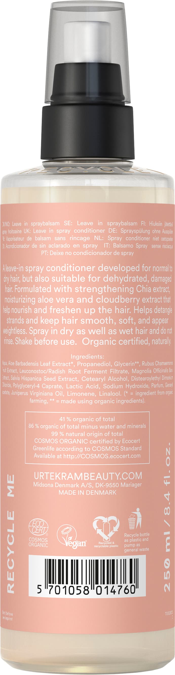Produktbild URTEKRAM Nordic Berry Spray Conditioner 2 von 2