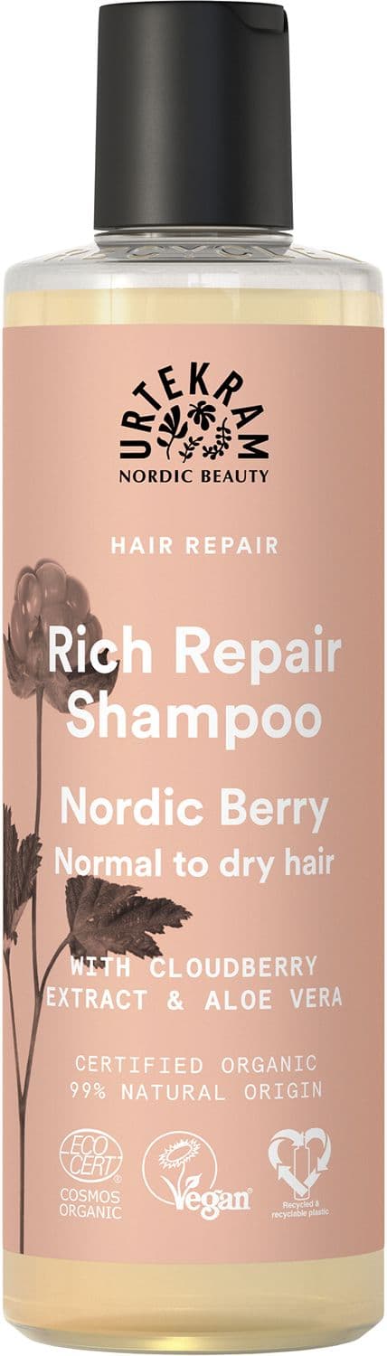 URTEKRAM Nordic Berry Rich Repair Shampoo 