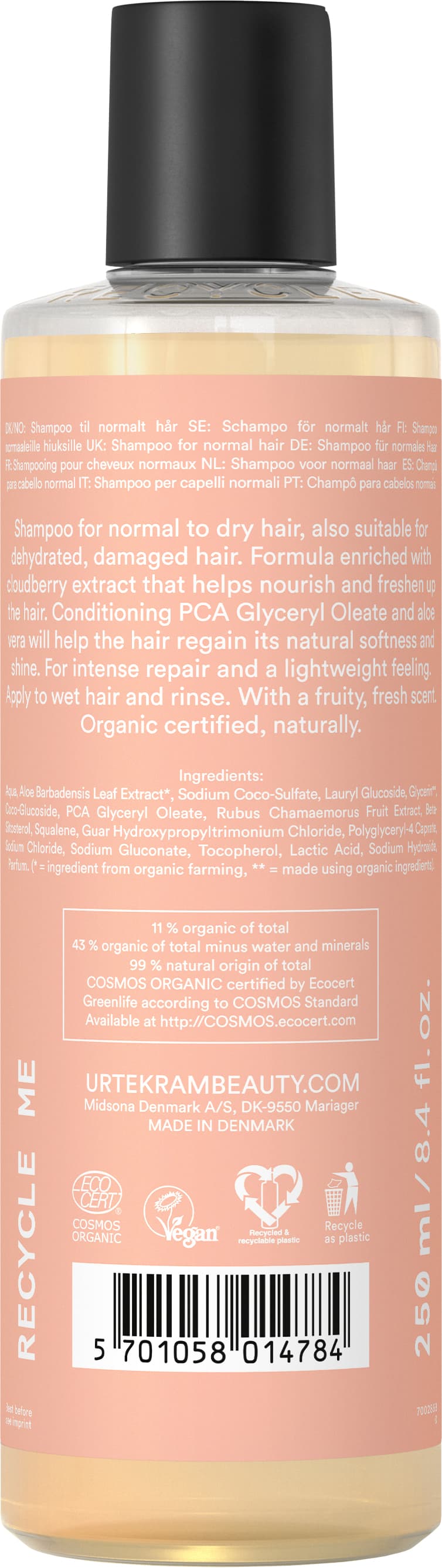 Produktbild URTEKRAM Nordic Berry Rich Repair Shampoo 2 von 2