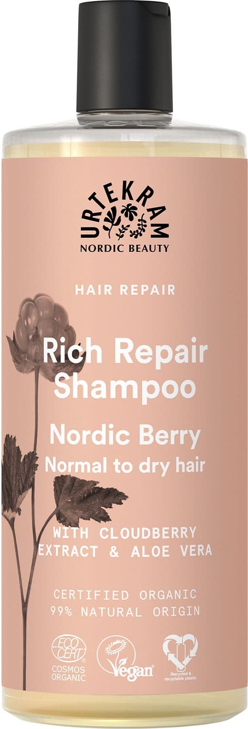URTEKRAM Nordic Berry Rich Repair Shampoo 