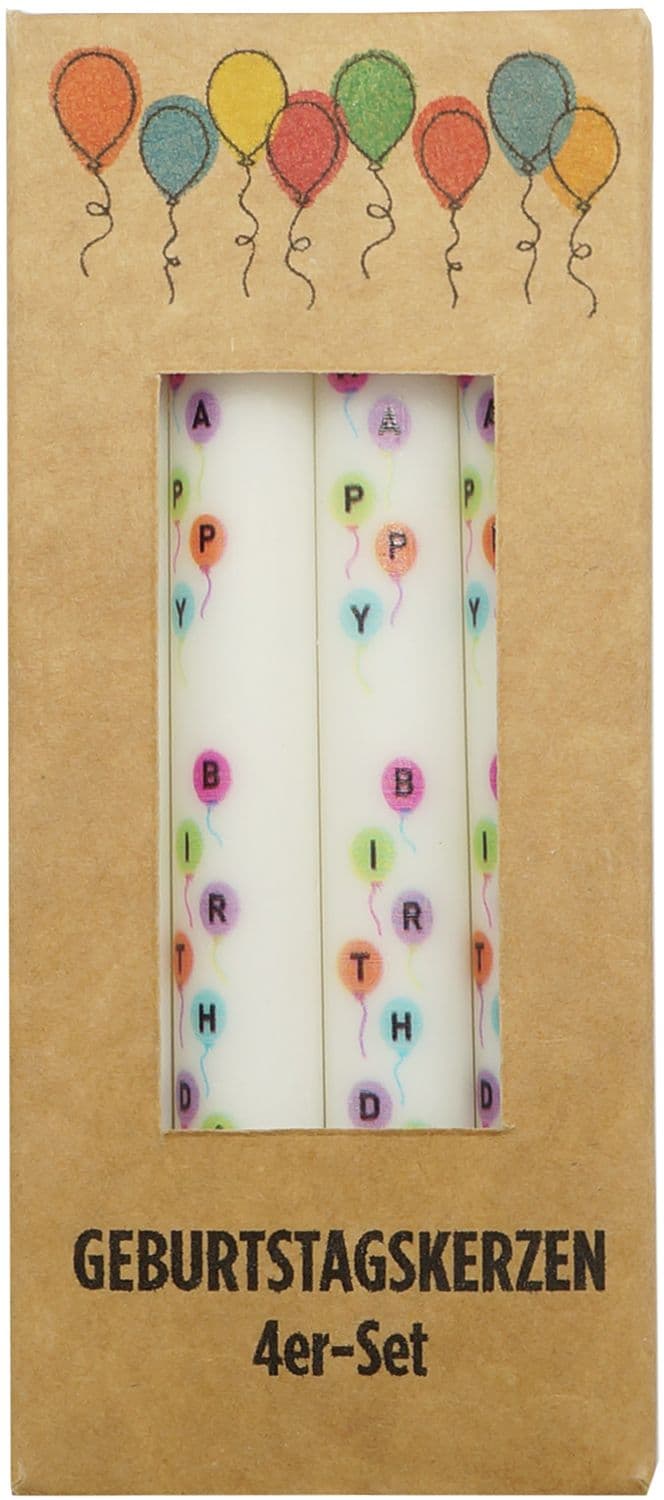 DIANA CANDLES Geburtstagskerzen Balloon