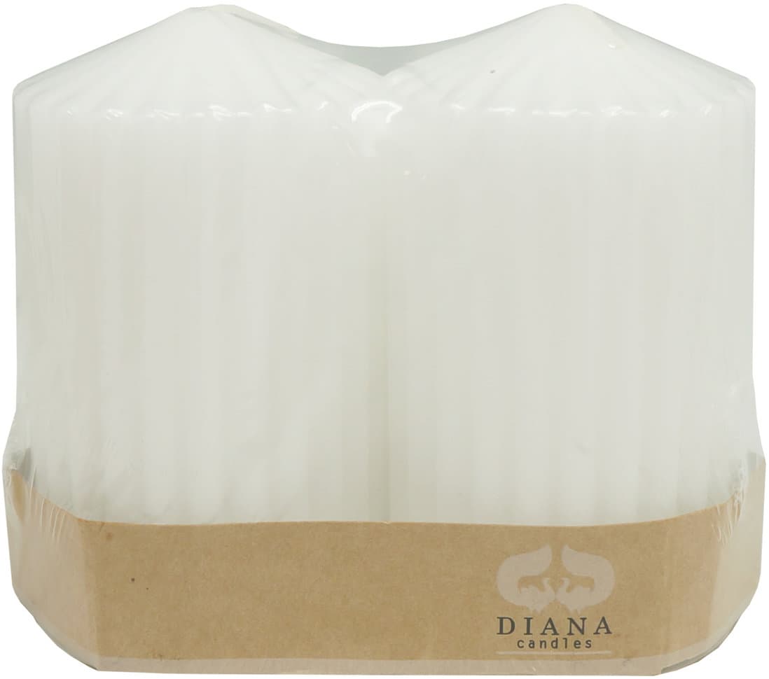 DIANA CANDLES Stumpenkerzen Rillen