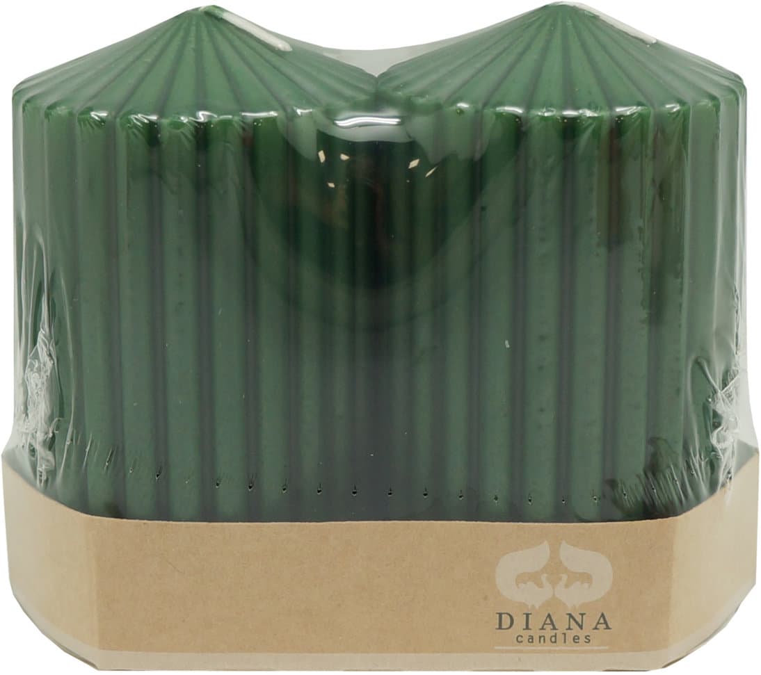 DIANA CANDLES Stumpenkerzen Rillen