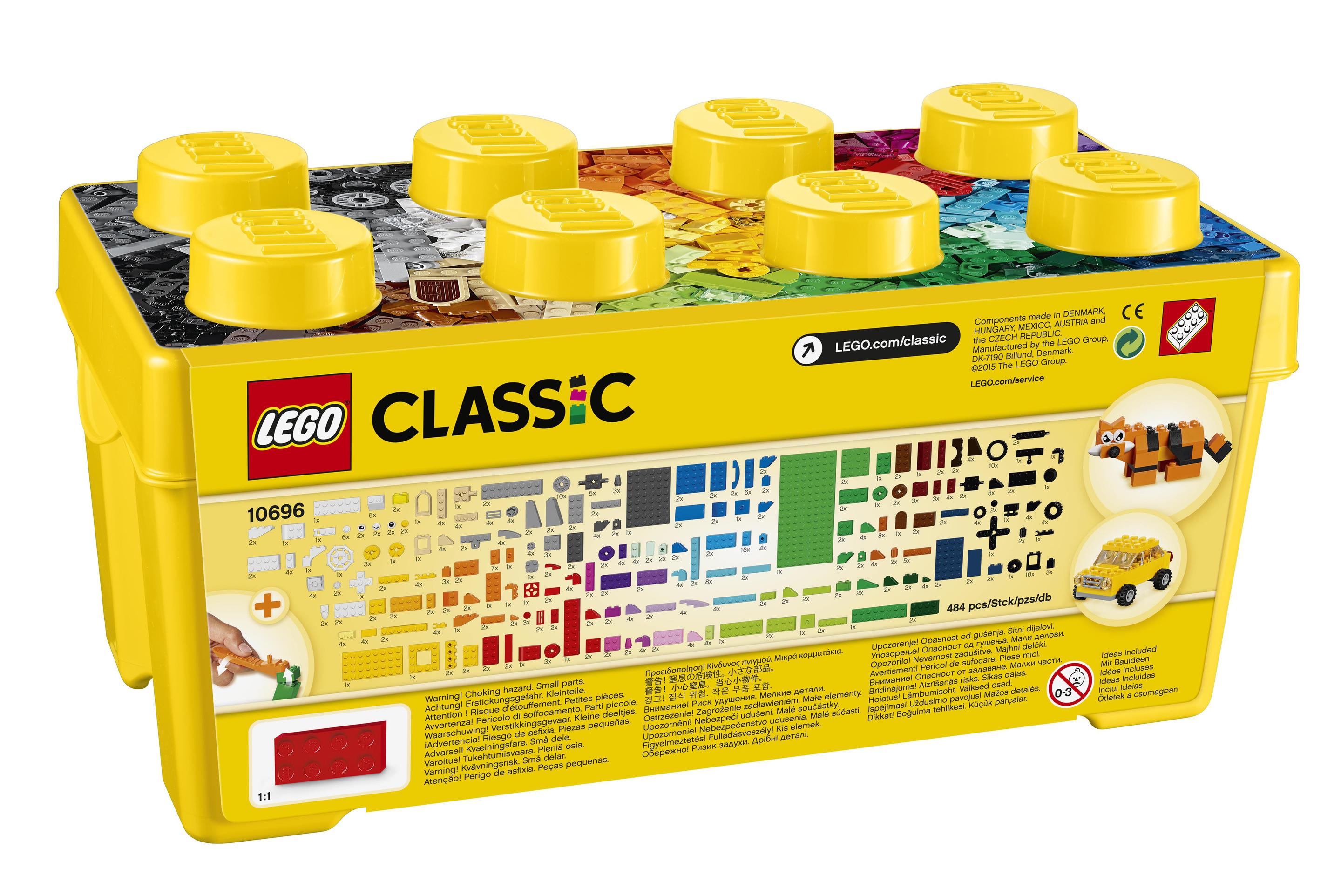 Produktbild LEGO Classic 10696 Mittelgroße Bausteine-Box 6 von 8