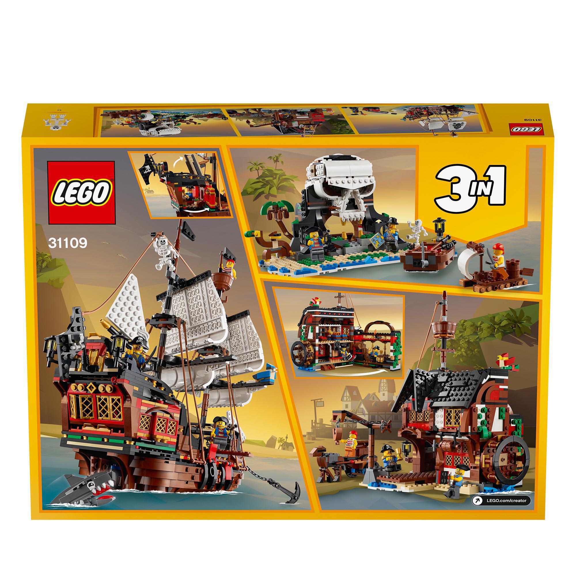 Produktbild LEGO Creator 31109 Piratenschiff 7 von 9