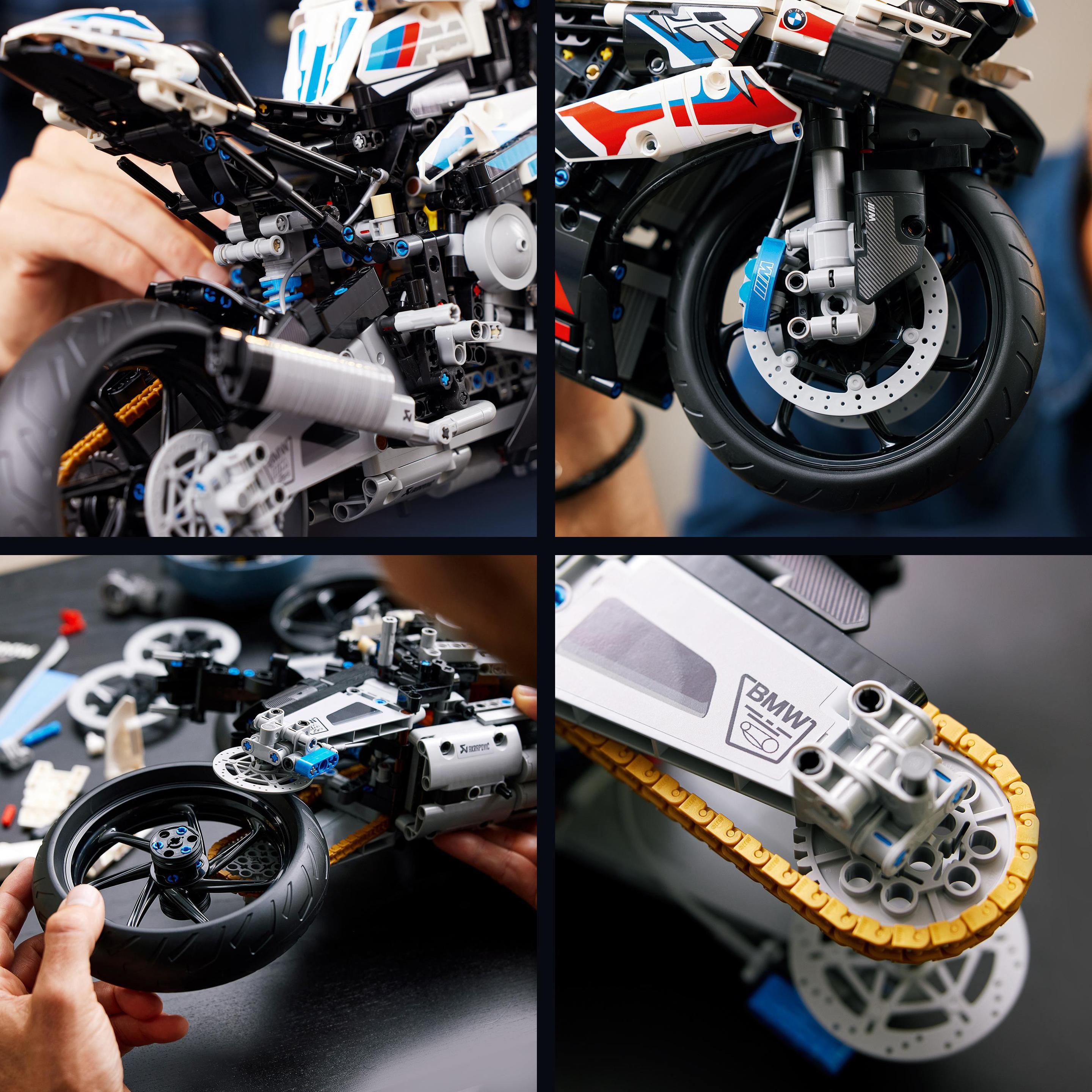 Produktbild LEGO Technic 42130 BMW M 1000 RR, Motorrad Modellbausatz für Erwachsene 3 von 7