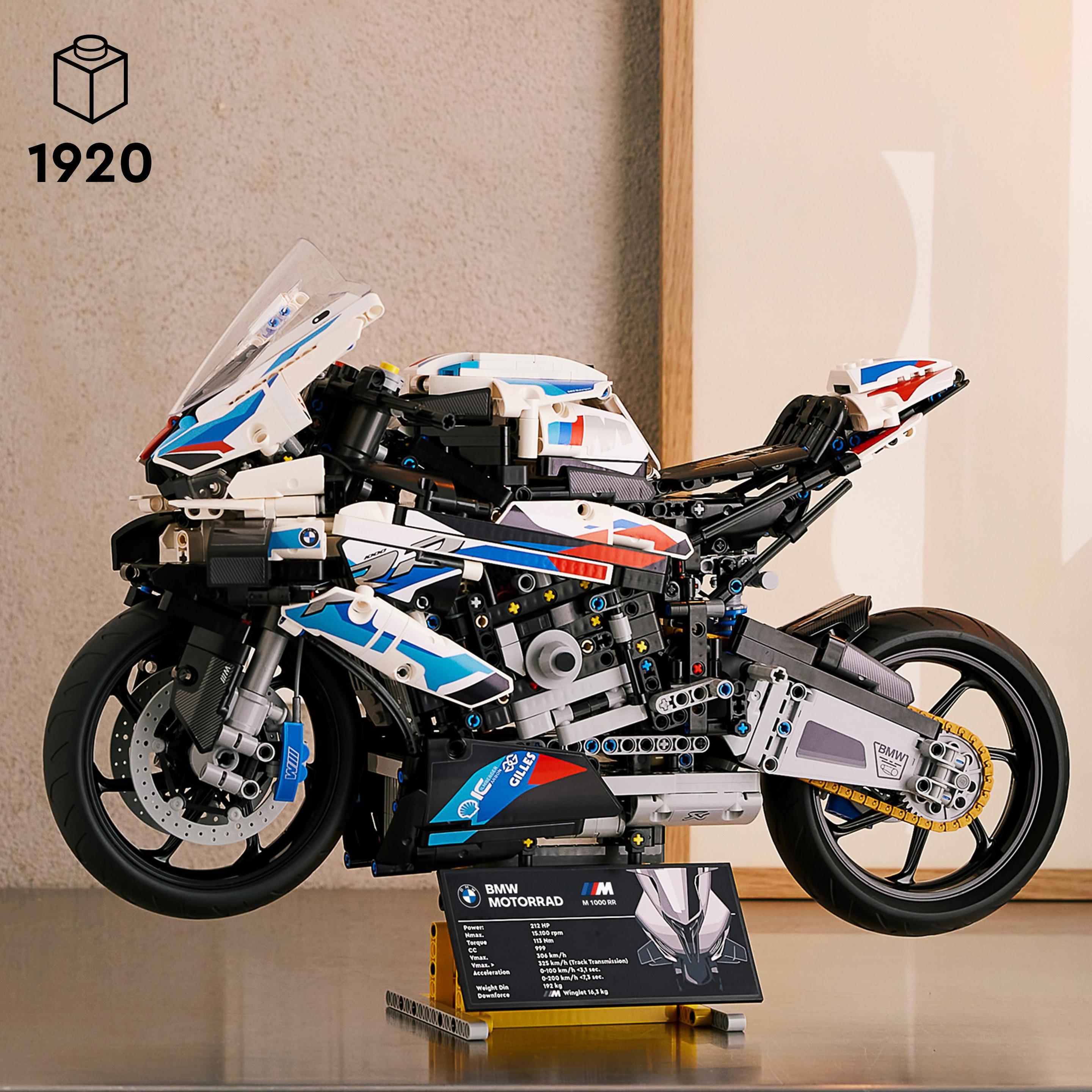Produktbild LEGO Technic 42130 BMW M 1000 RR, Motorrad Modellbausatz für Erwachsene 6 von 7