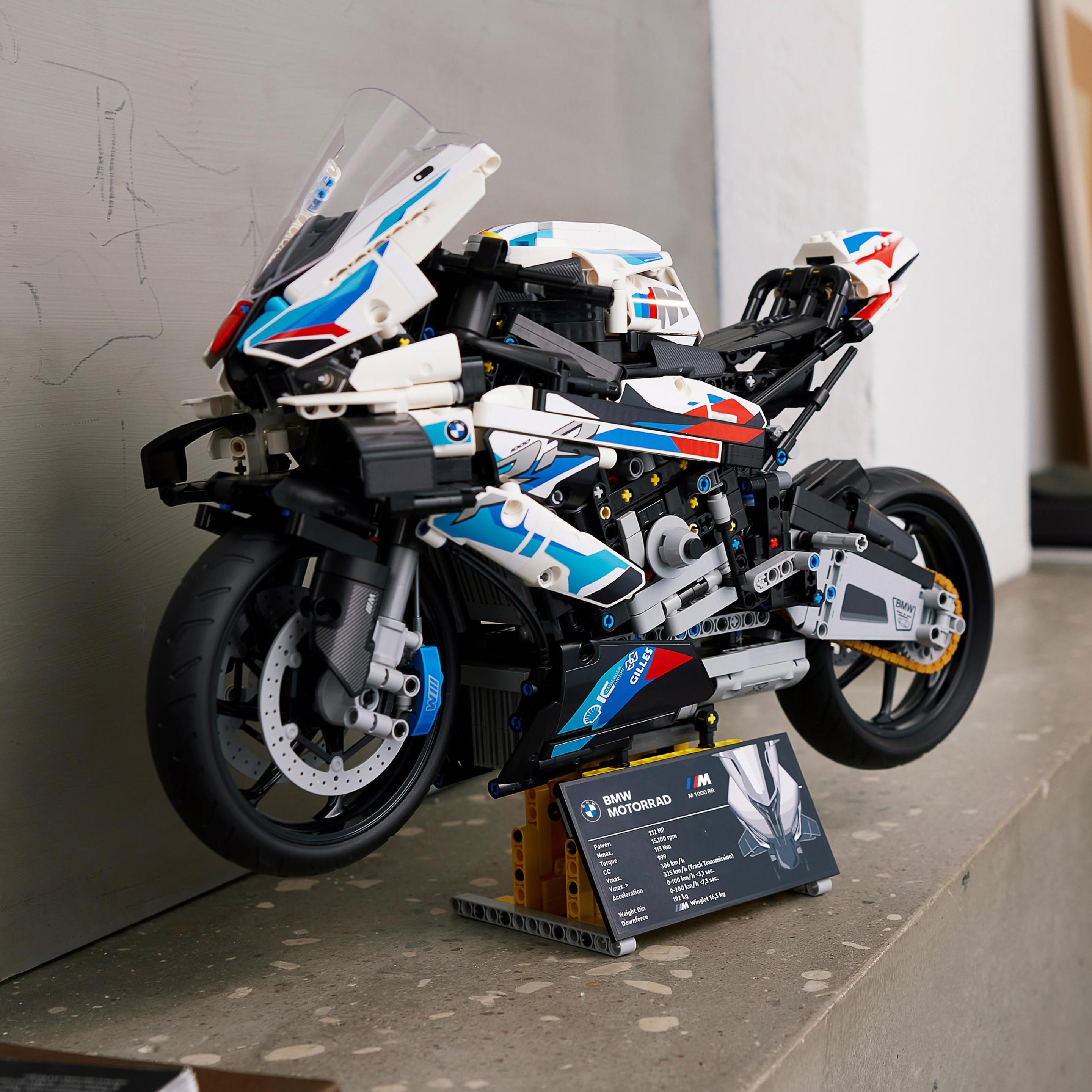 Produktbild LEGO Technic 42130 BMW M 1000 RR, Motorrad Modellbausatz für Erwachsene 7 von 7