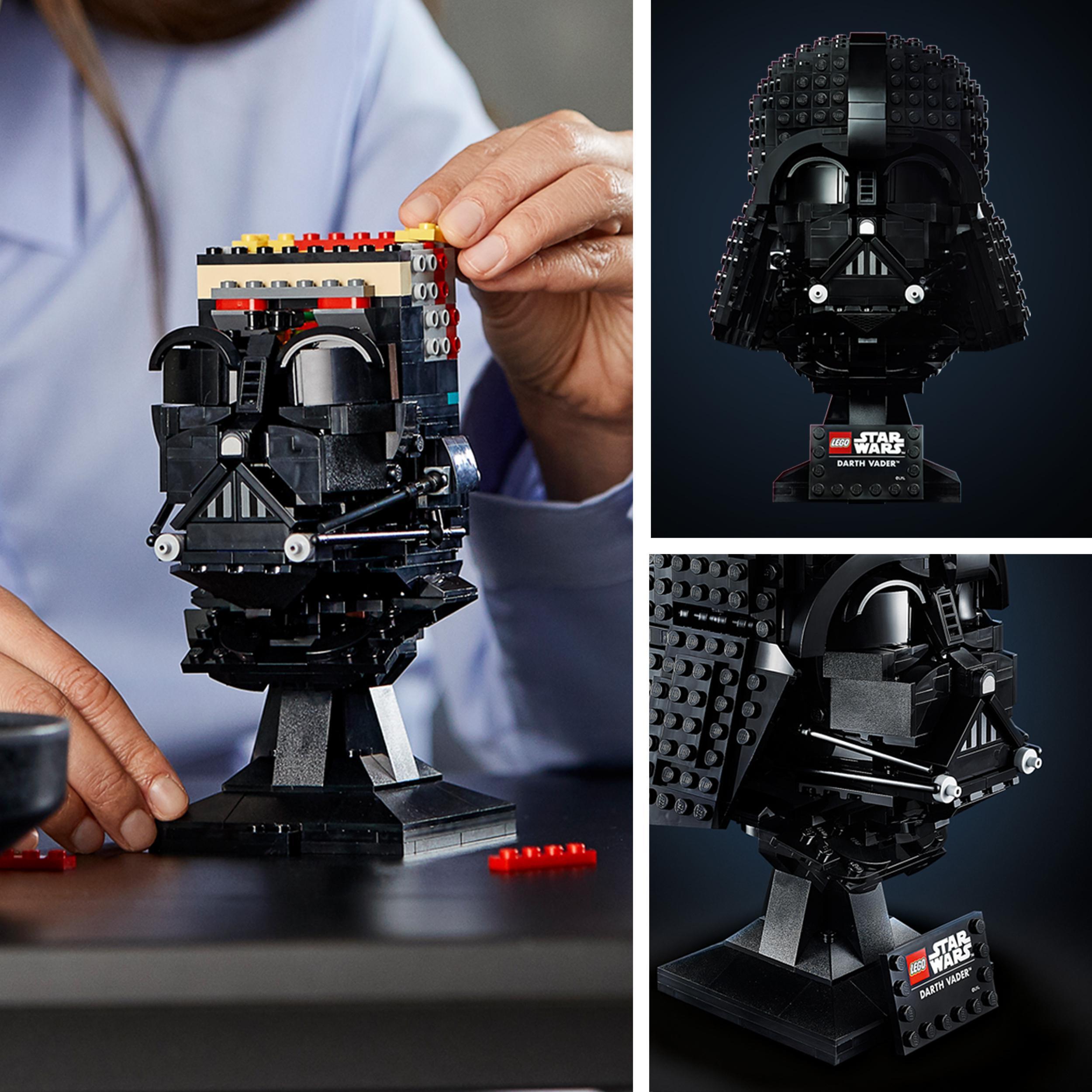 Produktbild LEGO 75304 Star Wars Darth-Vader Helm Sammlerstück für Erwachsene 5 von 8