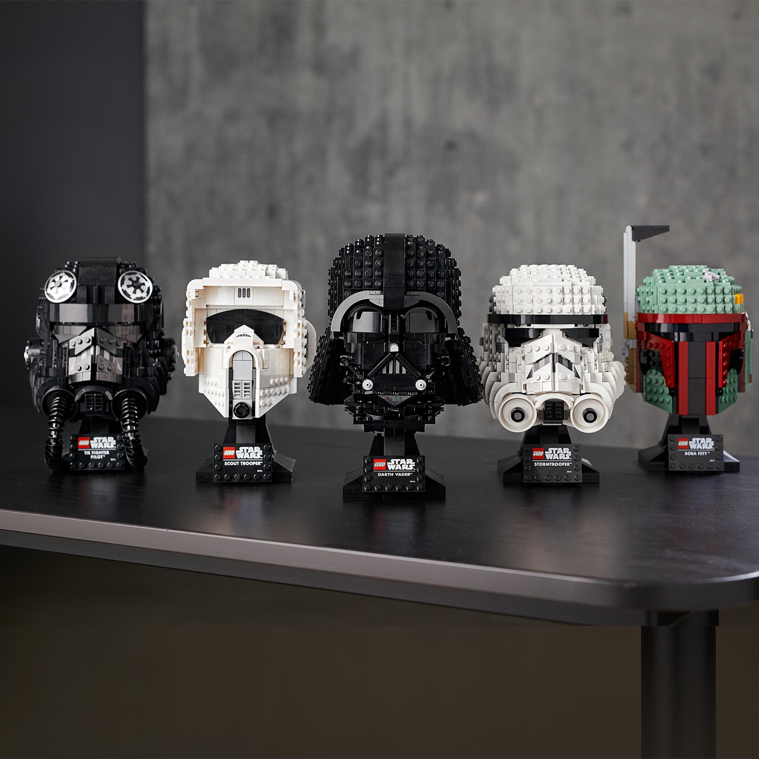 Produktbild LEGO 75304 Star Wars Darth-Vader Helm Sammlerstück für Erwachsene 6 von 8