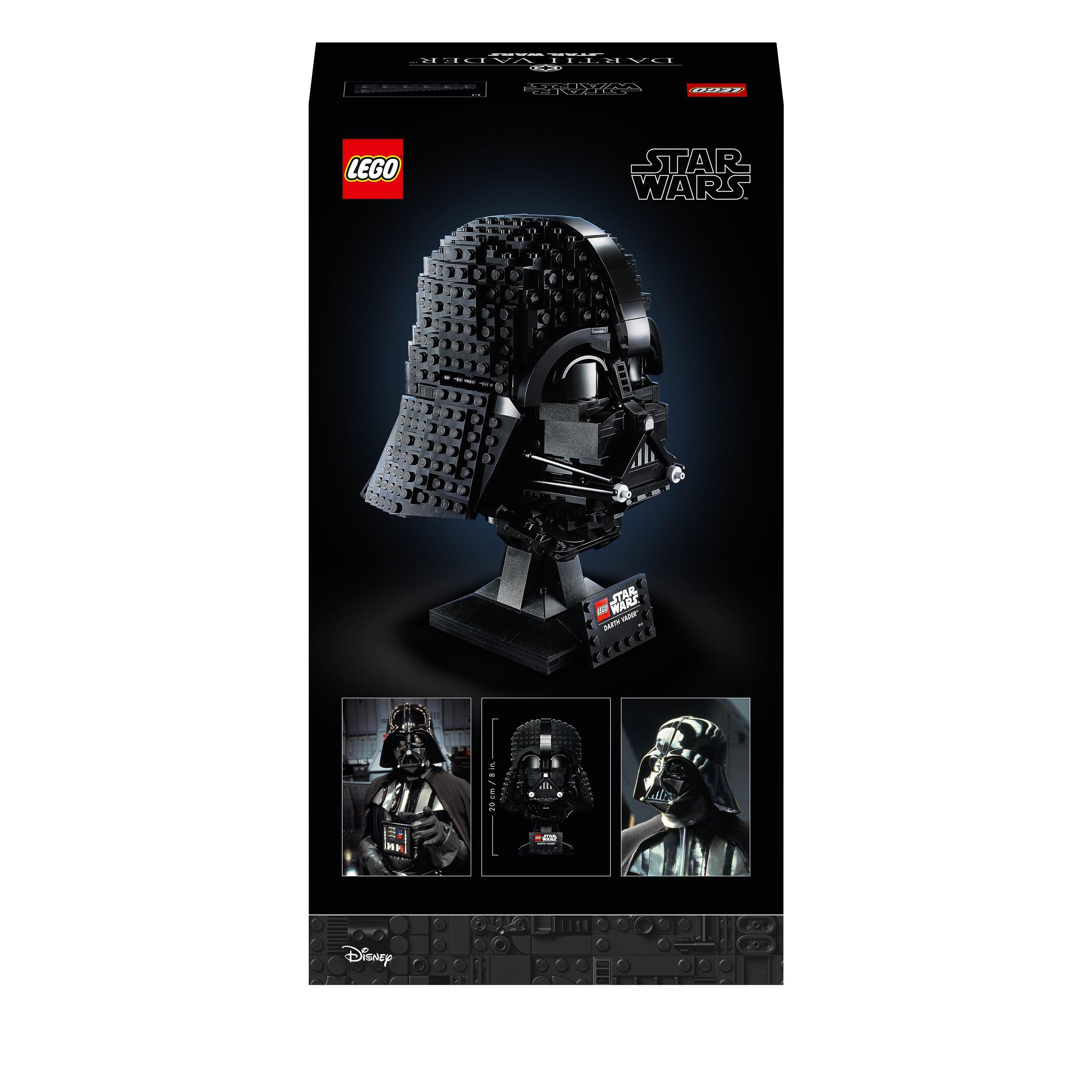 Produktbild LEGO 75304 Star Wars Darth-Vader Helm Sammlerstück für Erwachsene 8 von 8