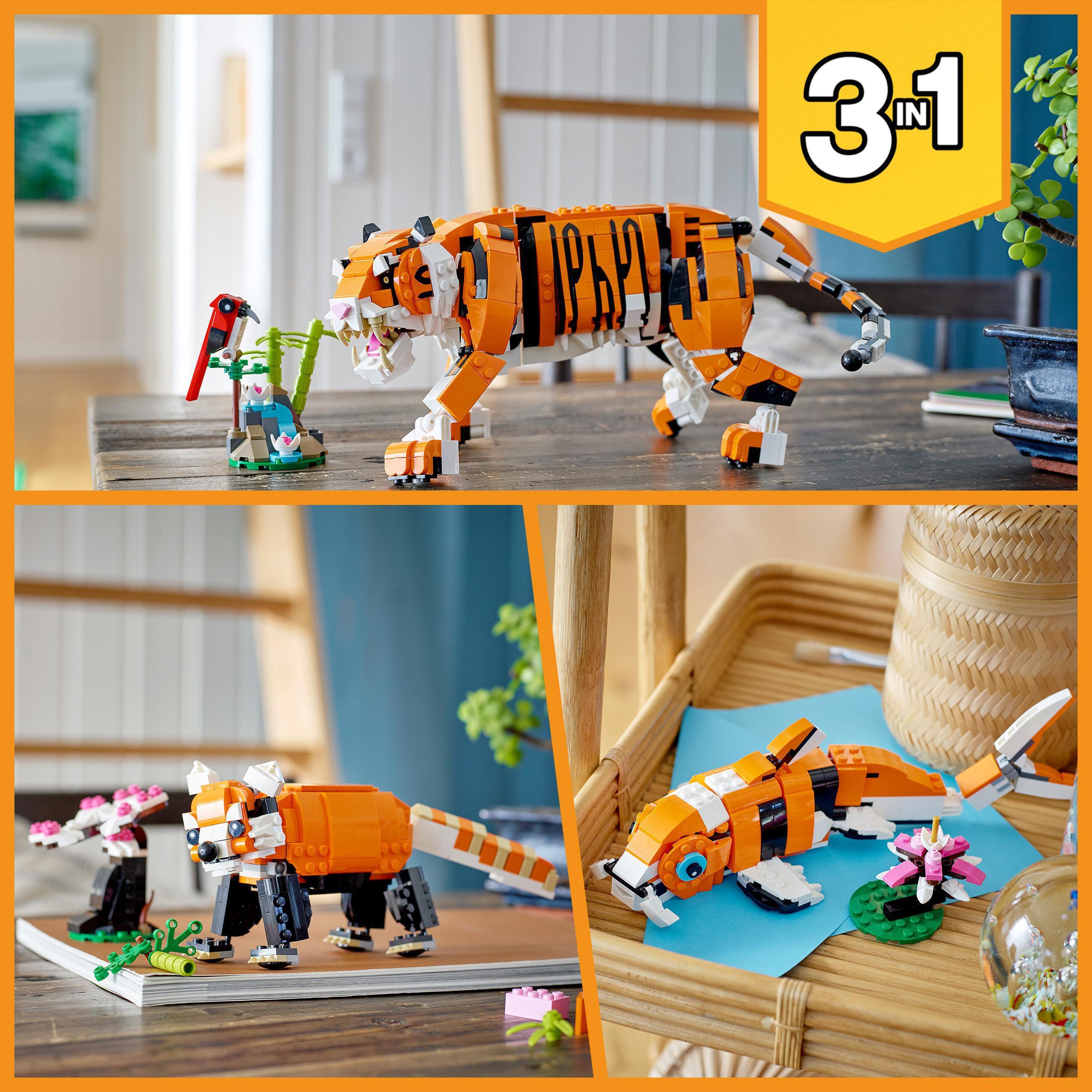 Produktbild LEGO Creator 3in1 31129 Majestätischer Tiger 7 von 7