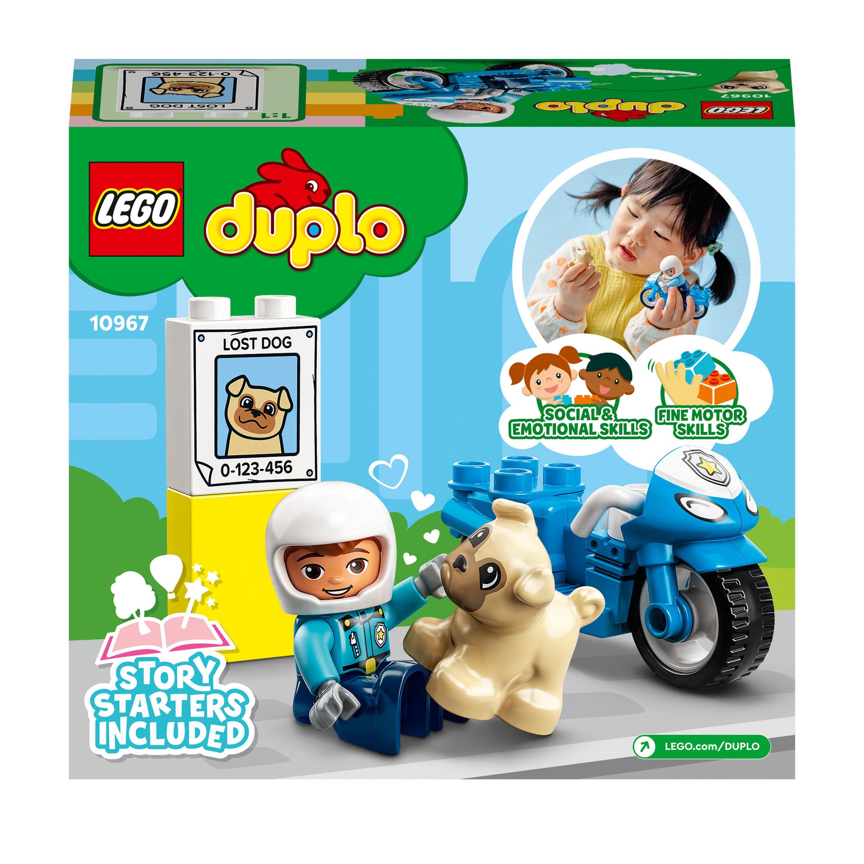 Produktbild LEGO DUPLO 10967 Polizeimotorrad 2 von 7