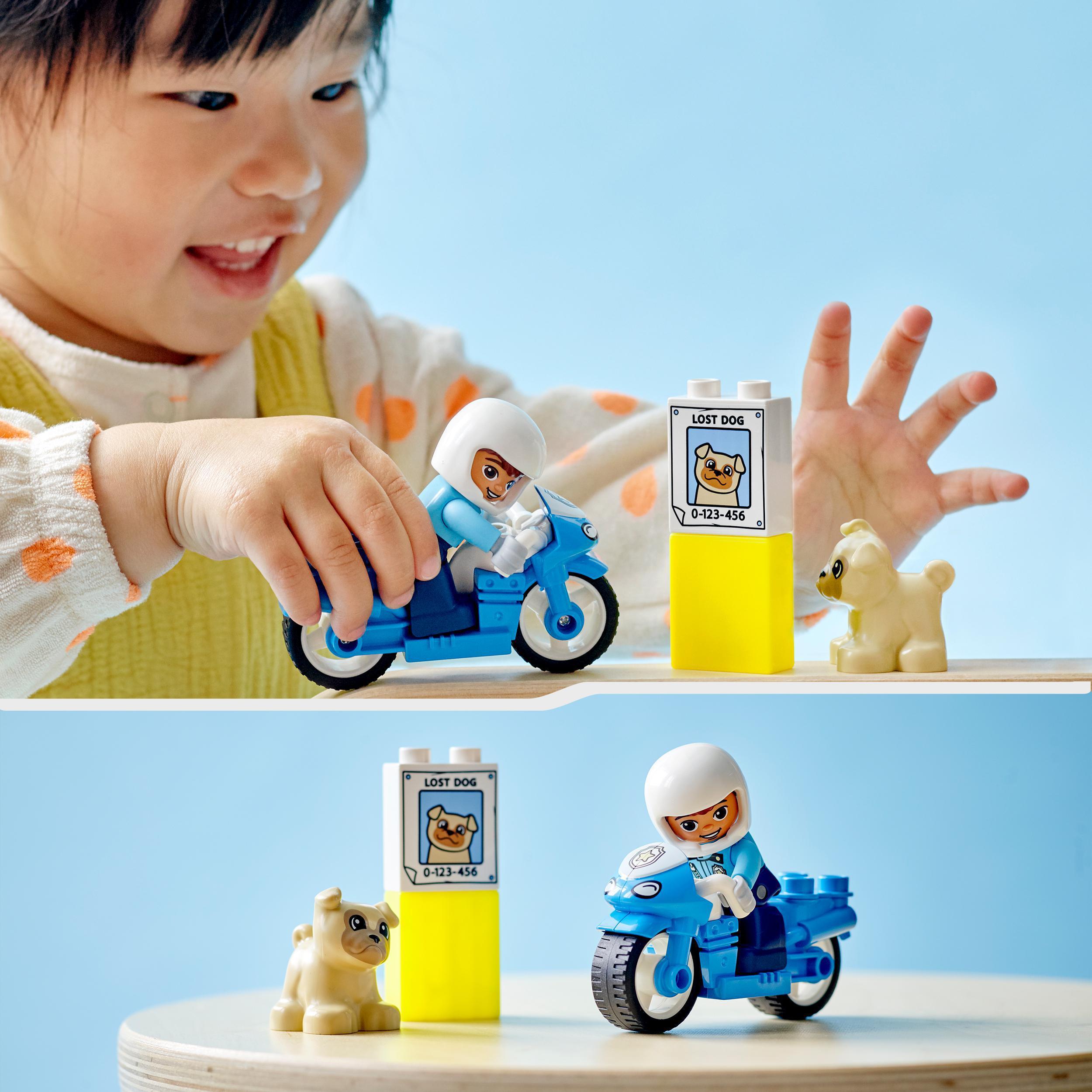 Produktbild LEGO DUPLO 10967 Polizeimotorrad 3 von 7