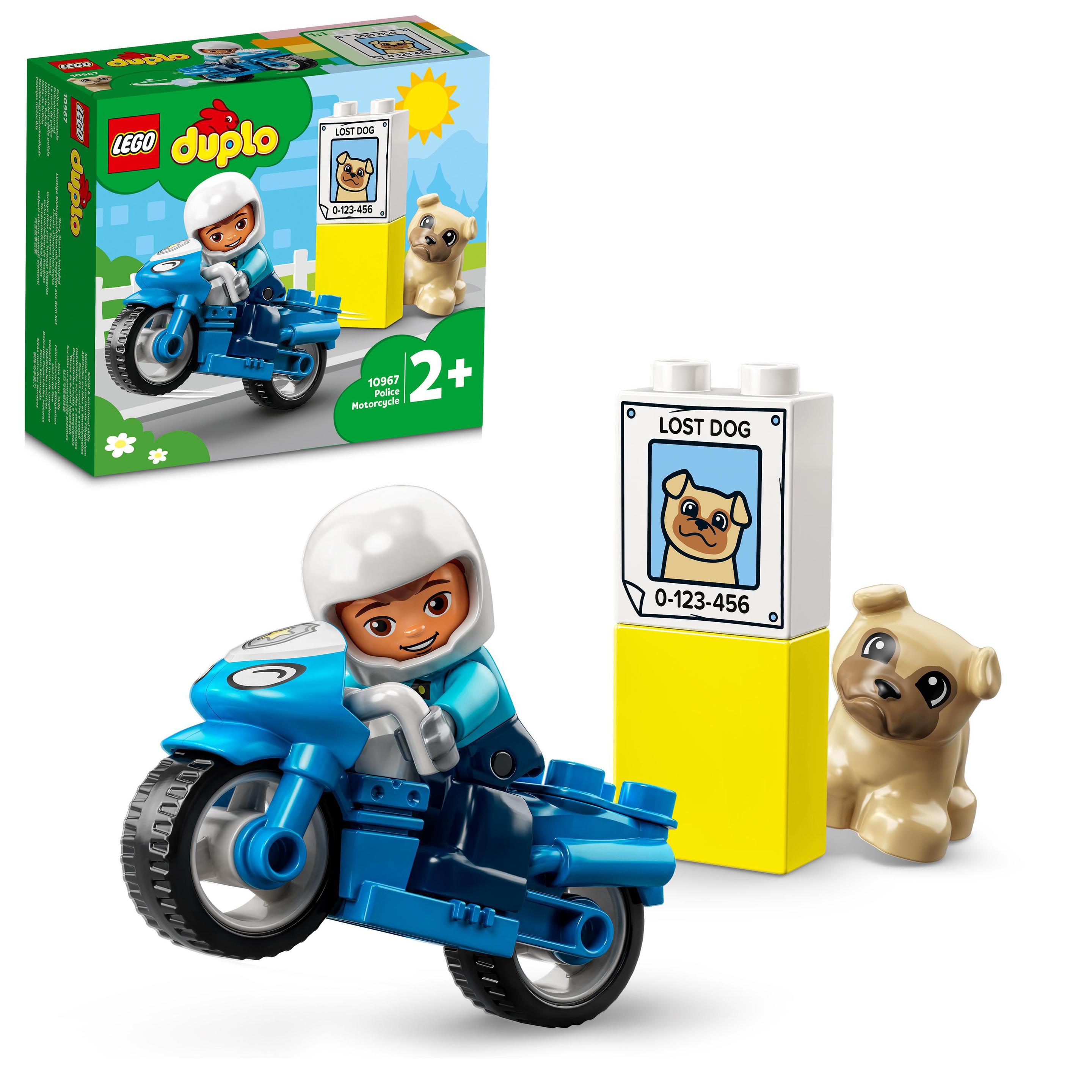 LEGO DUPLO 10967 Polizeimotorrad