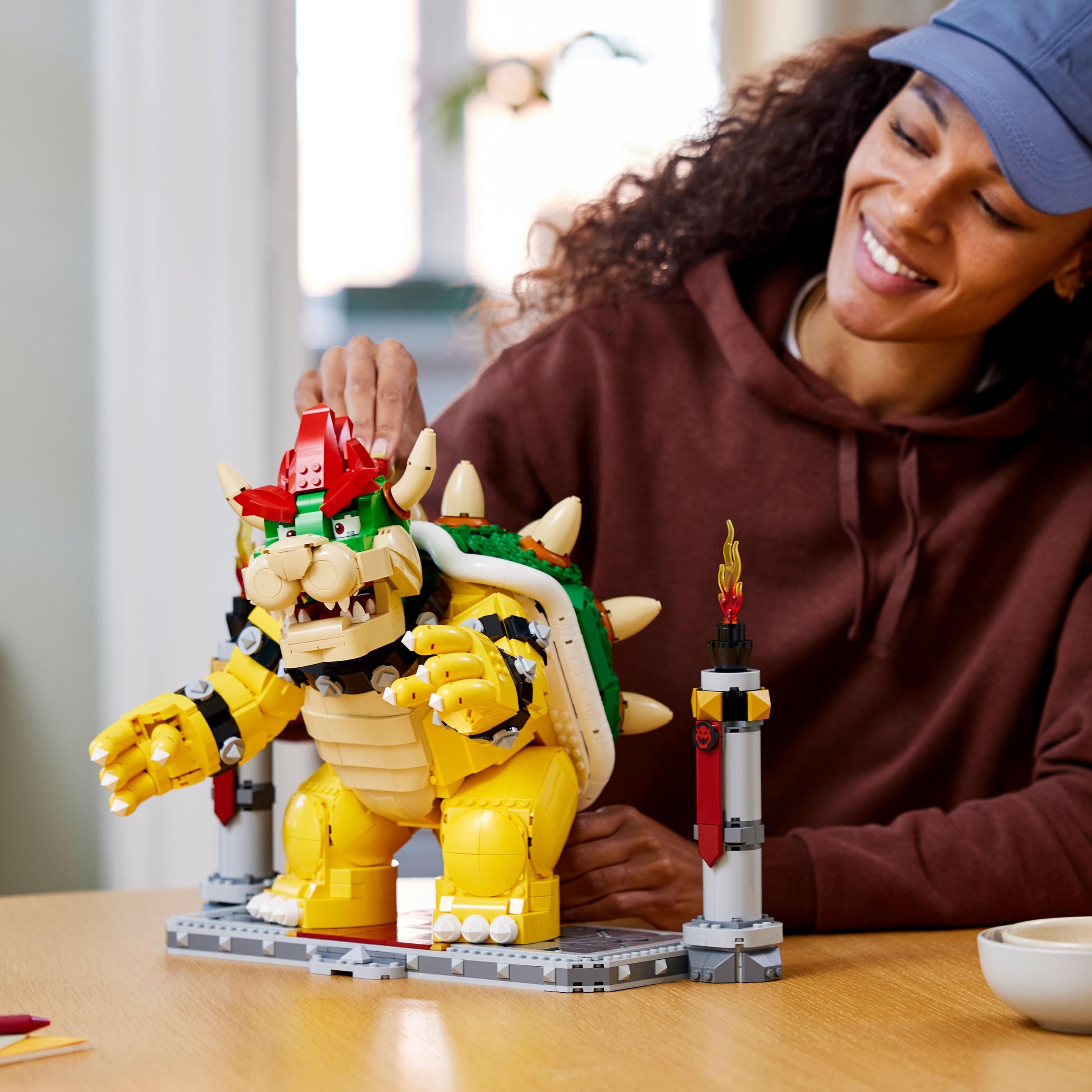 Produktbild LEGO Super Mario 71411 Der mächtige Bowser, 3D-Modell-Bausatz zum Sammeln 2 von 7