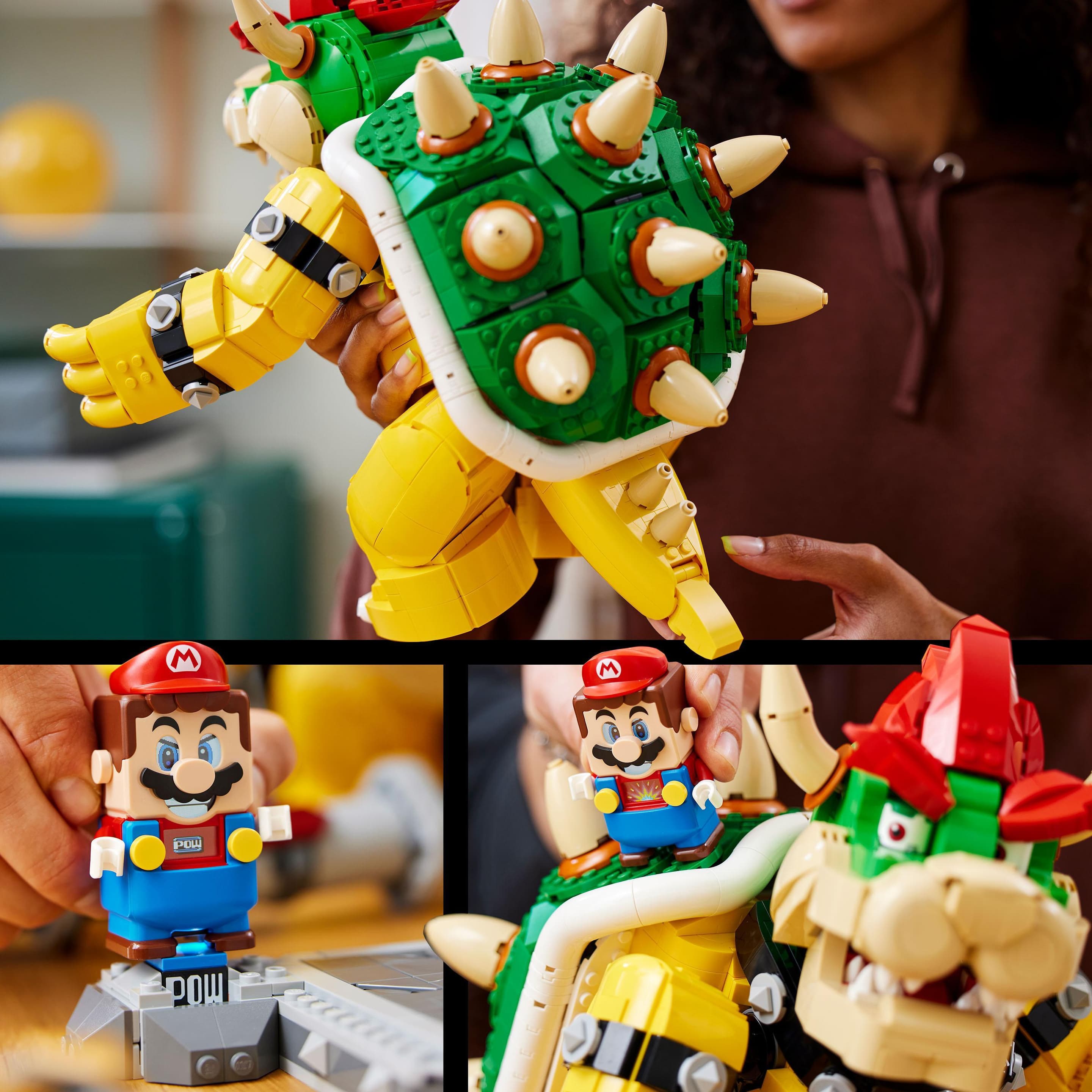 Produktbild LEGO Super Mario 71411 Der mächtige Bowser, 3D-Modell-Bausatz zum Sammeln 4 von 7