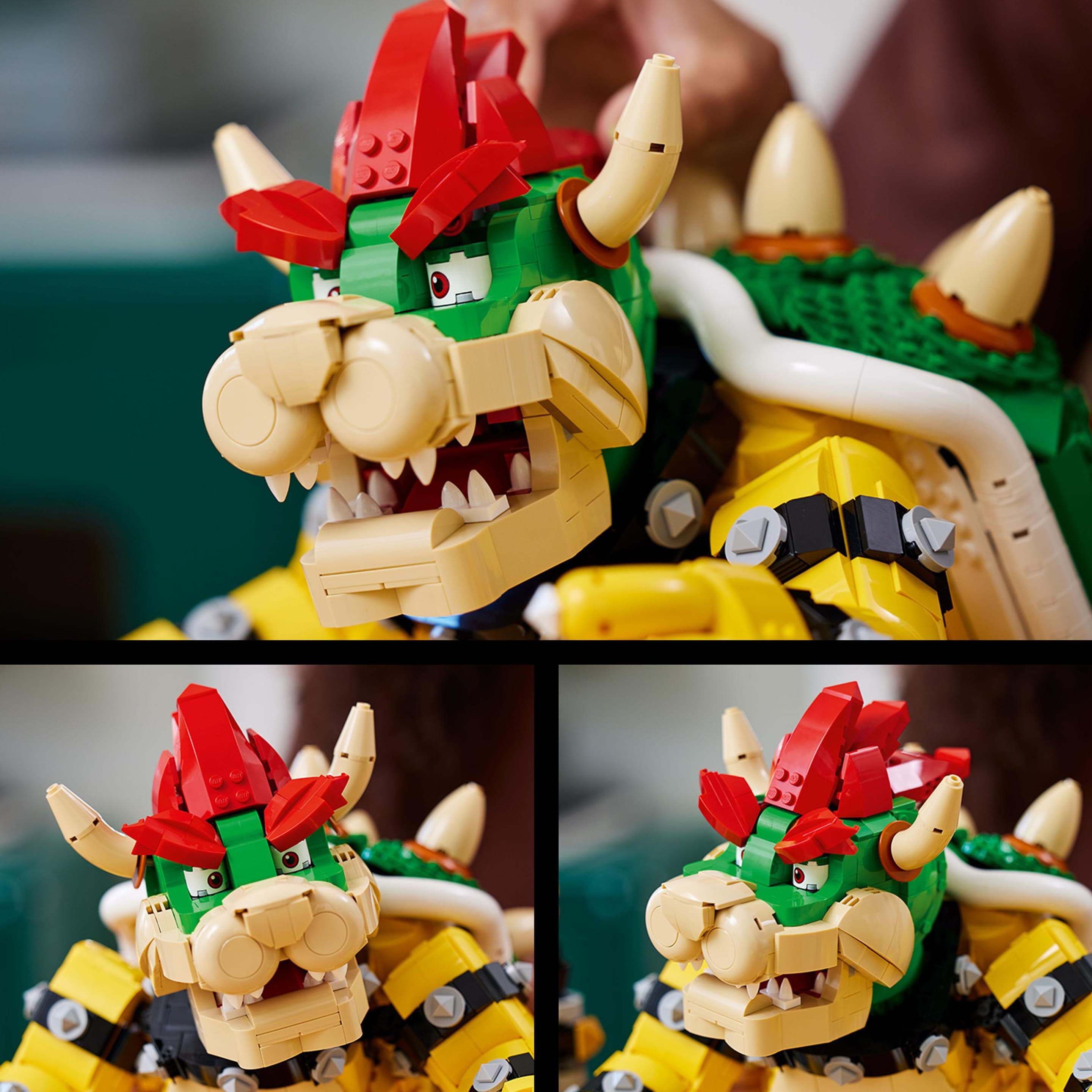Produktbild LEGO Super Mario 71411 Der mächtige Bowser, 3D-Modell-Bausatz zum Sammeln 7 von 7