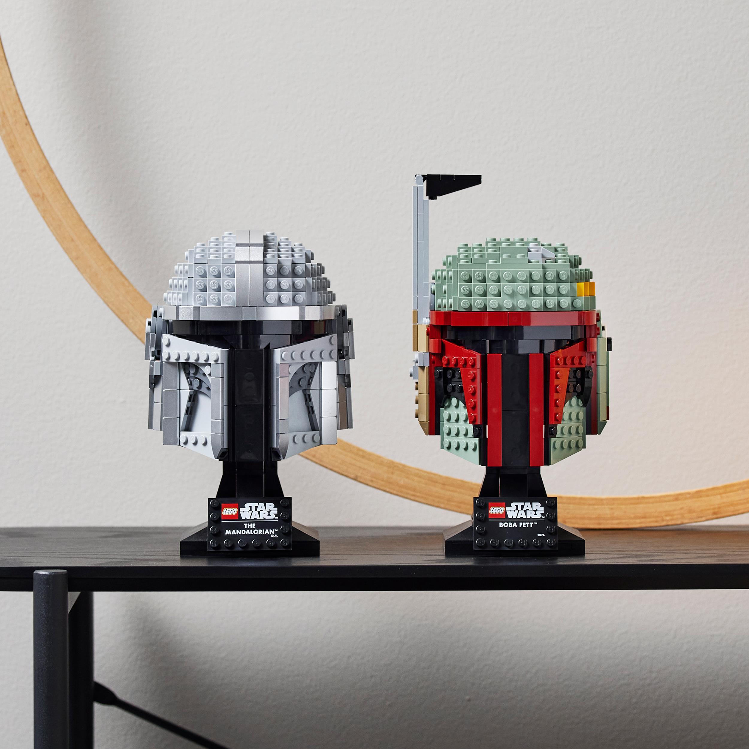 Produktbild LEGO Star Wars 75328 Mandalorianer Helm, Sammlerstück Modell für Erwachsene 6 von 7