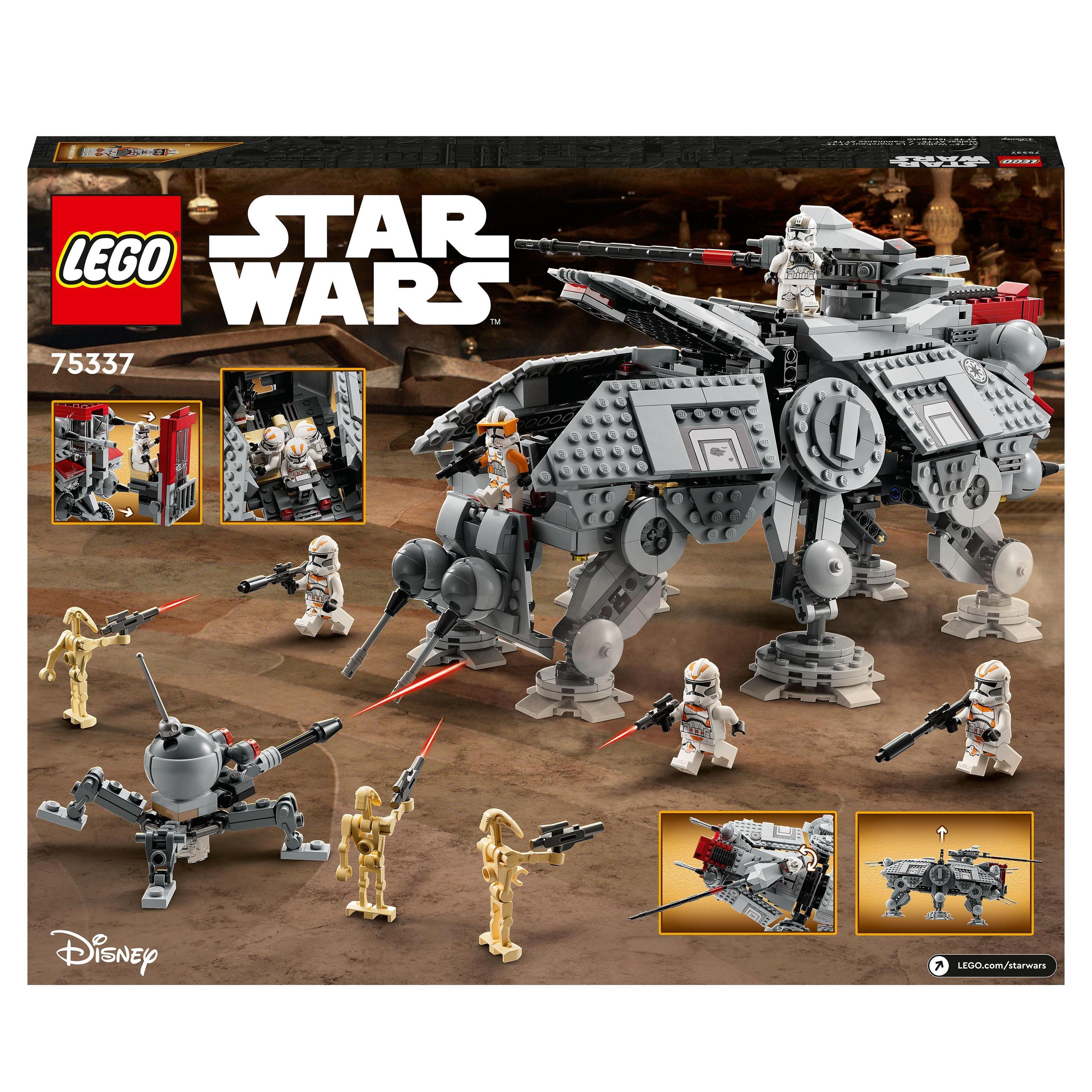 Produktbild LEGO Star Wars 75337 AT-TE Walker, Die Rache der Sith-Set mit Minifiguren 7 von 8