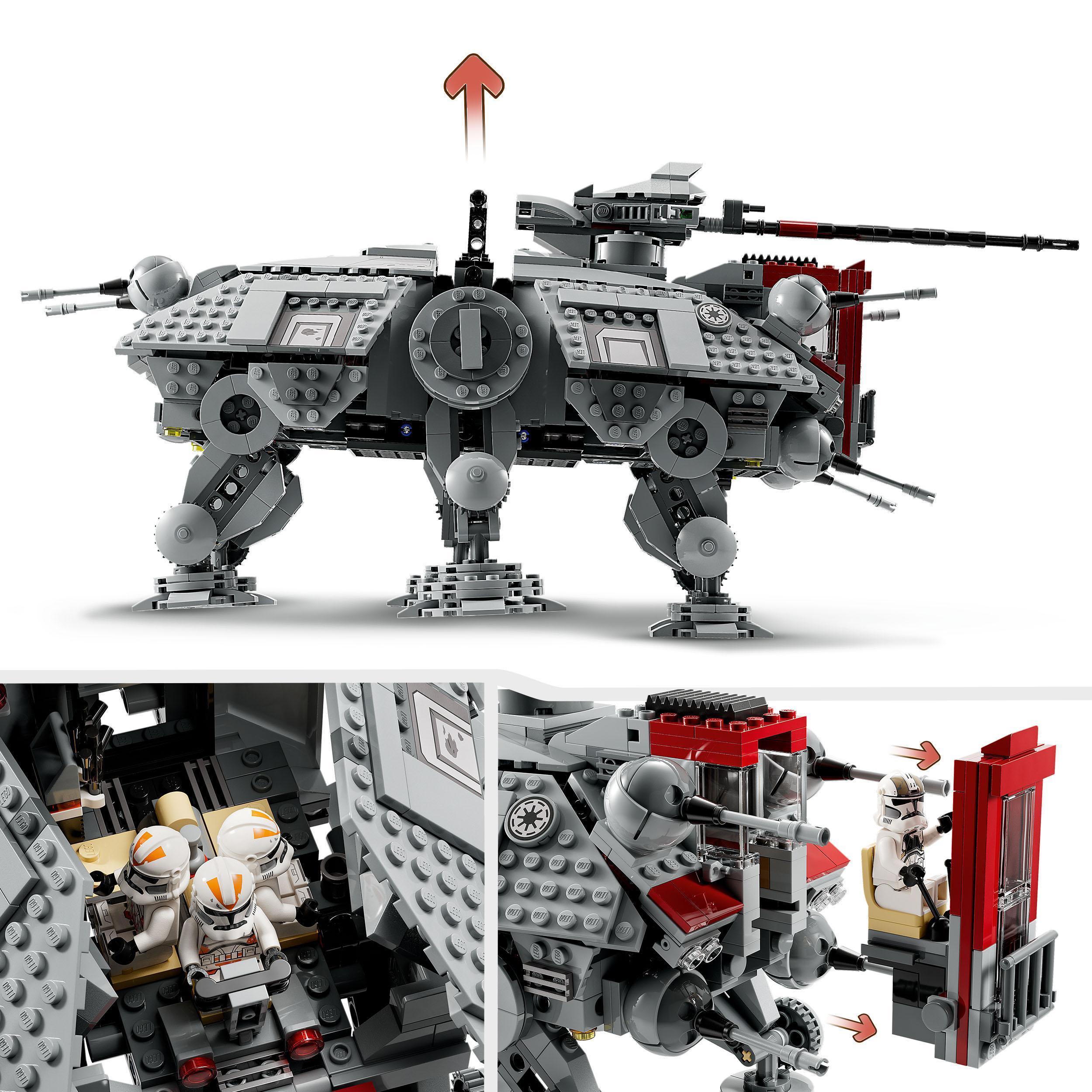 Produktbild LEGO Star Wars 75337 AT-TE Walker, Die Rache der Sith-Set mit Minifiguren 8 von 8